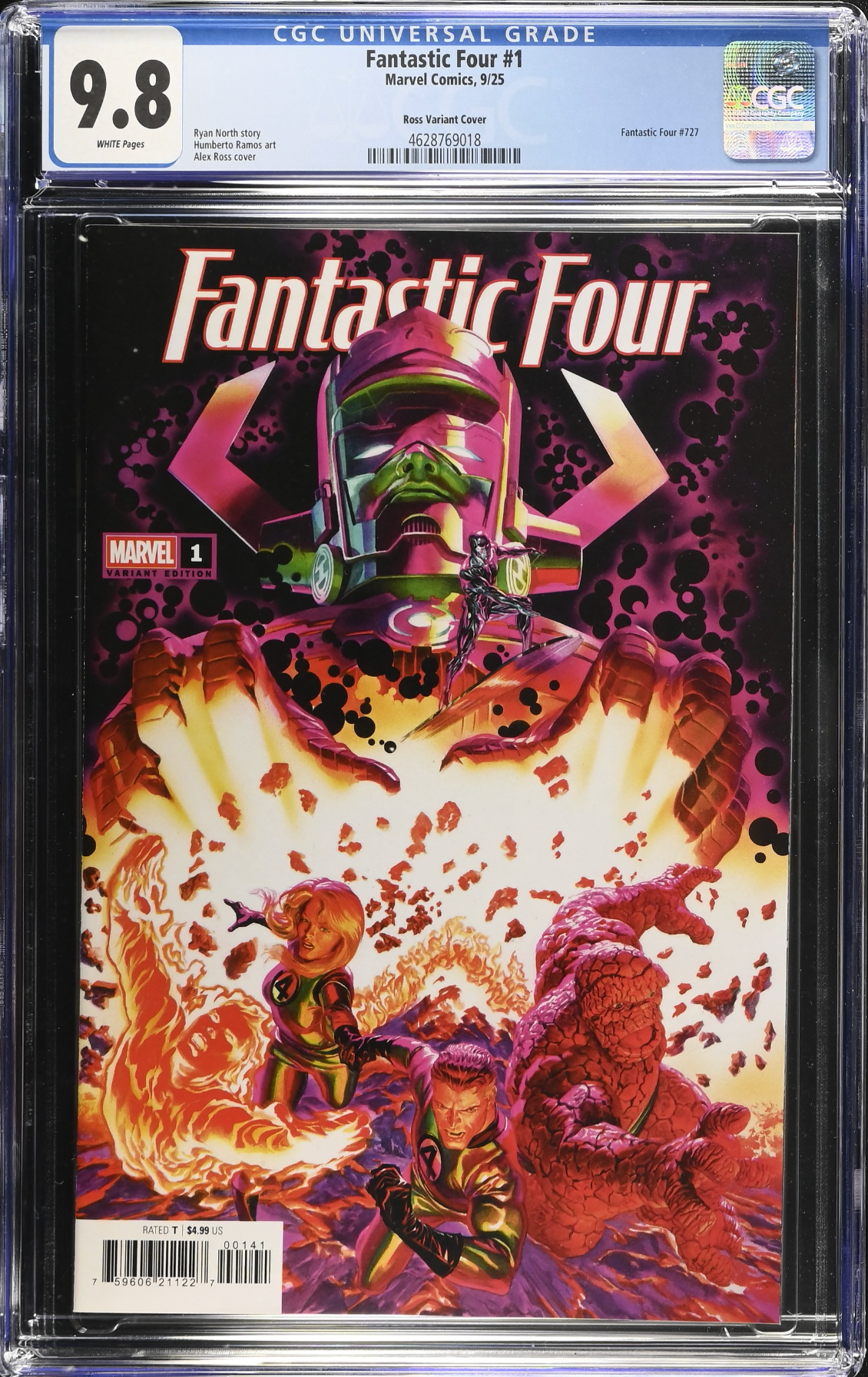 Fantastic Four #1 Ross Variant CGC 9.8