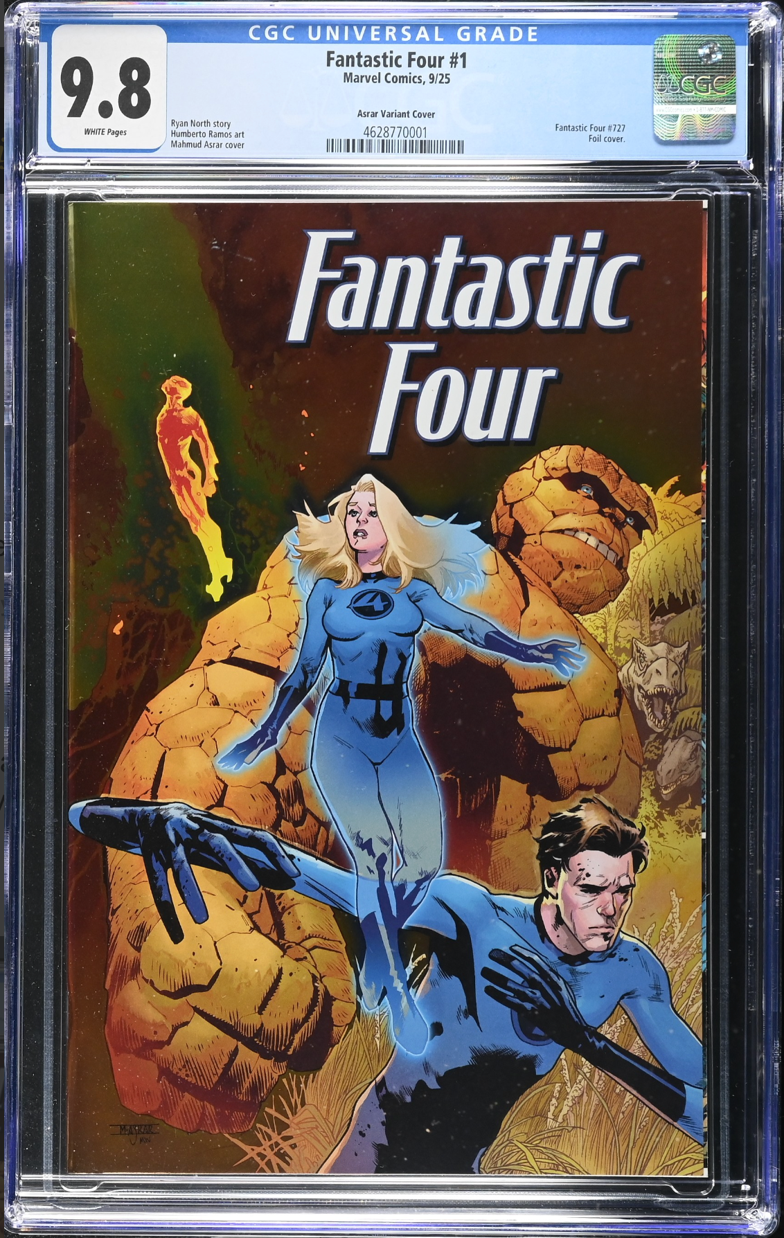 Fantastic Four #1 Asrar Foil Variant CGC 9.8