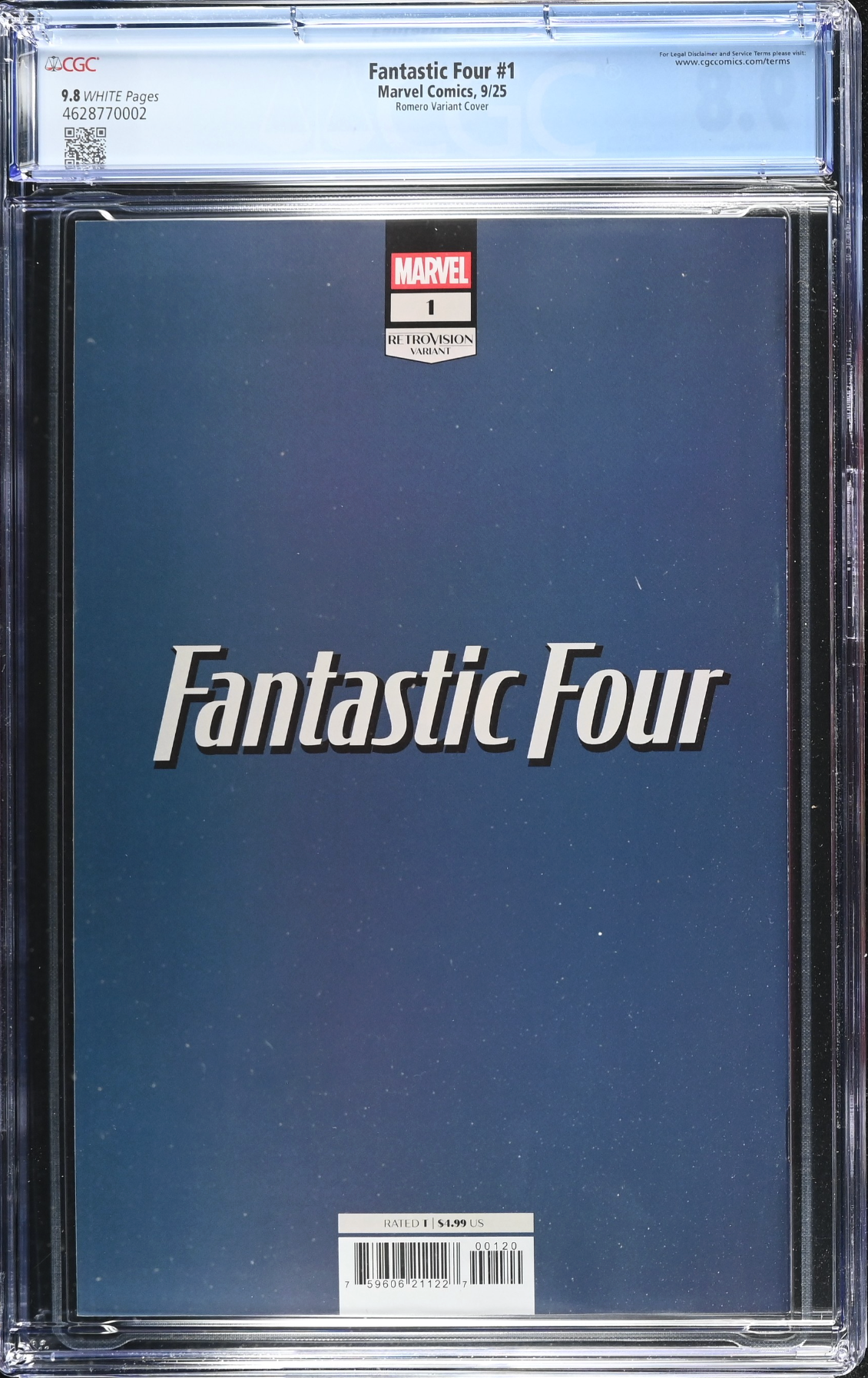 Fantastic Four #1 Romero Variant CGC 9.8