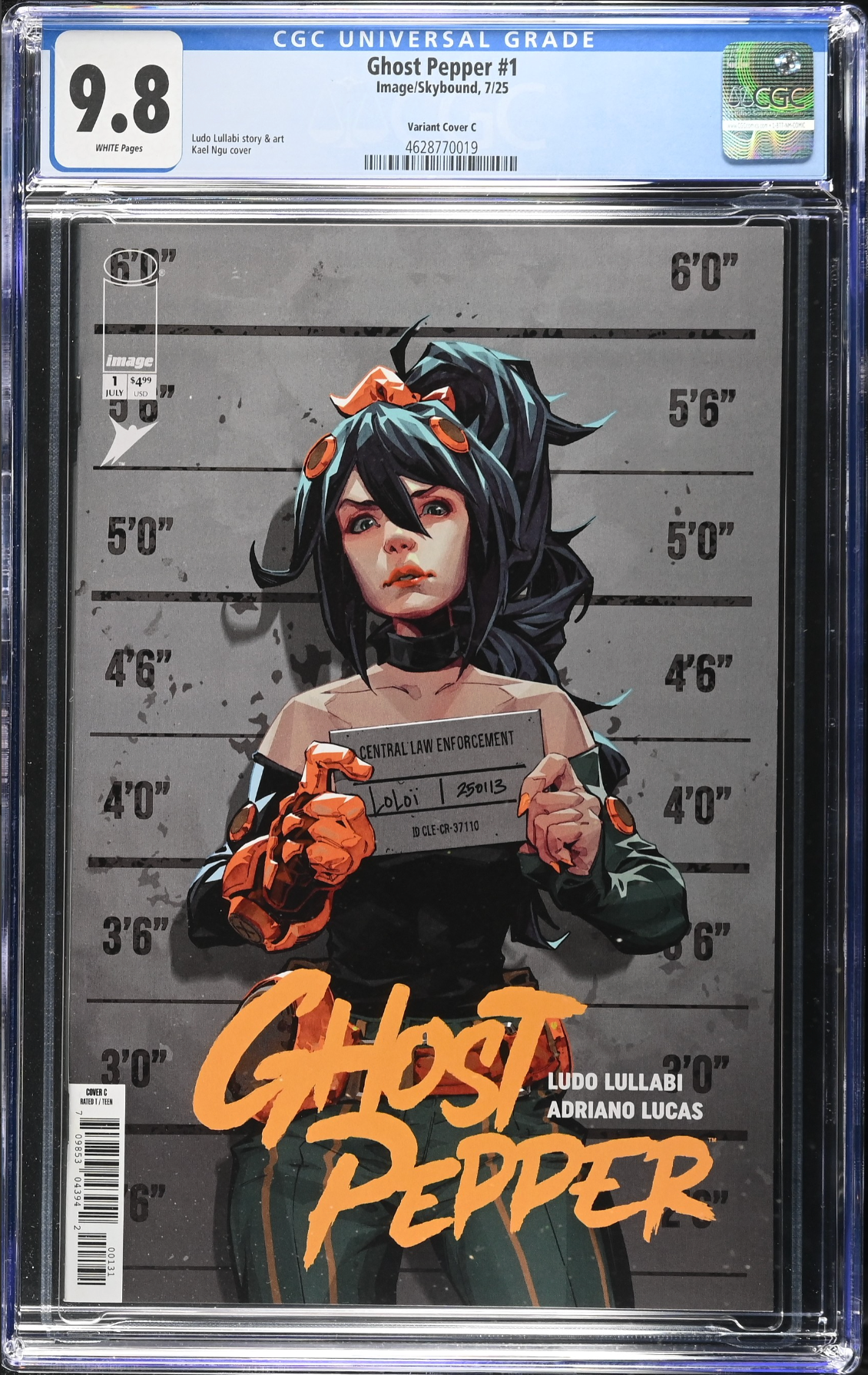 Ghost Pepper #1 Ngu 1:10 Retailer Incentive Variant CGC 9.8