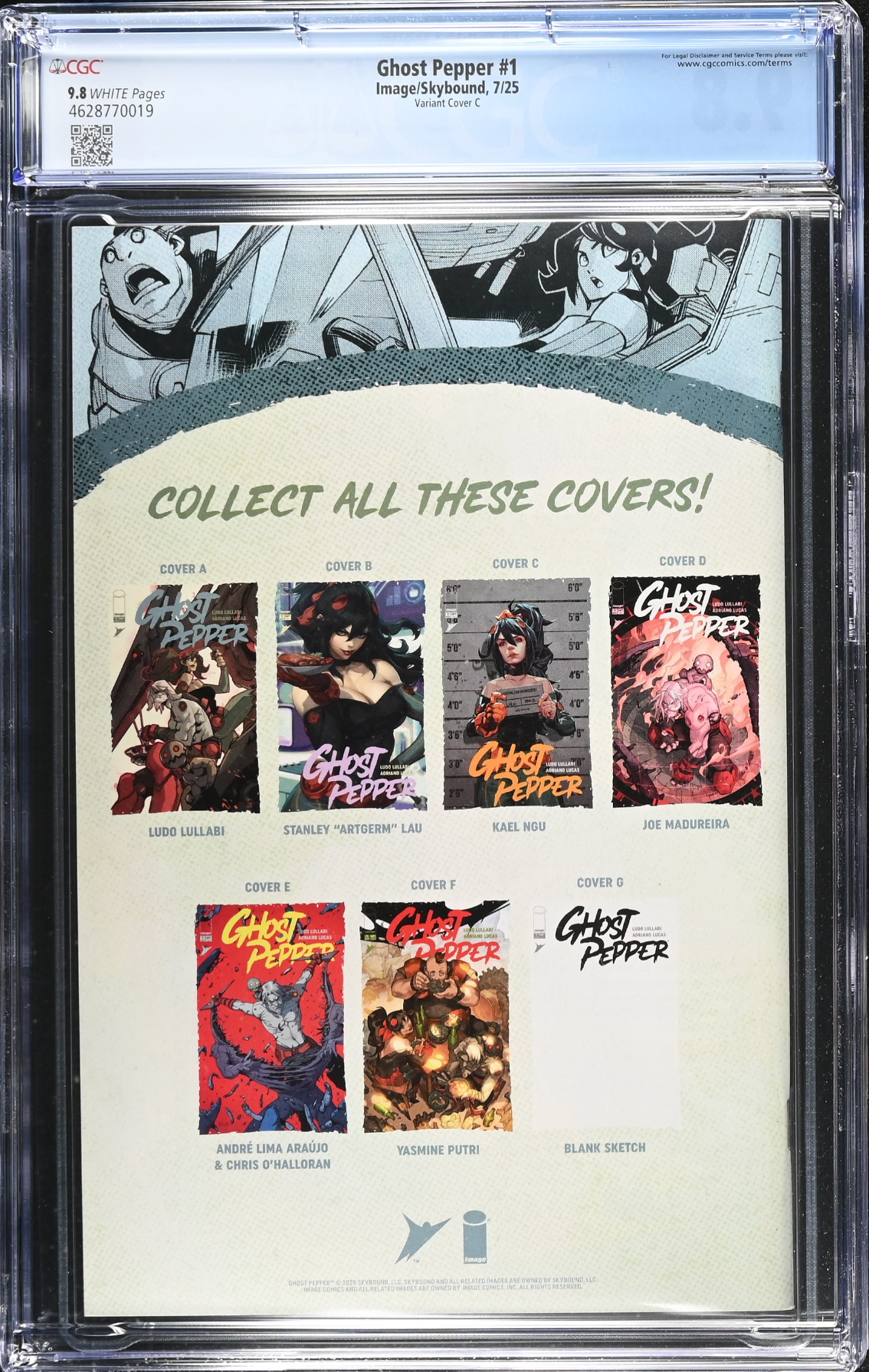 Ghost Pepper #1 Ngu 1:10 Retailer Incentive Variant CGC 9.8