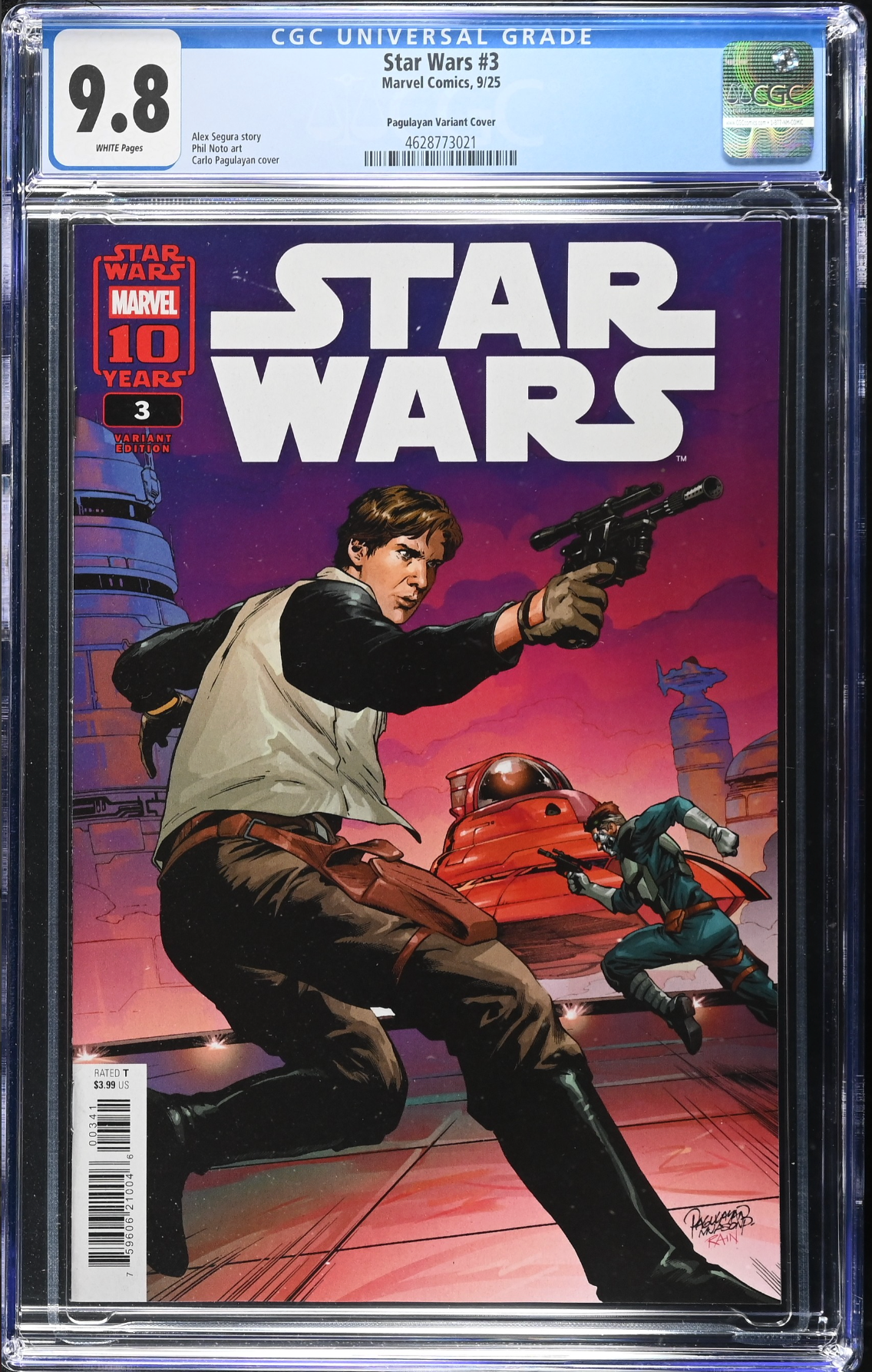 Star Wars #3 Pagulayan Variant CGC 9.8
