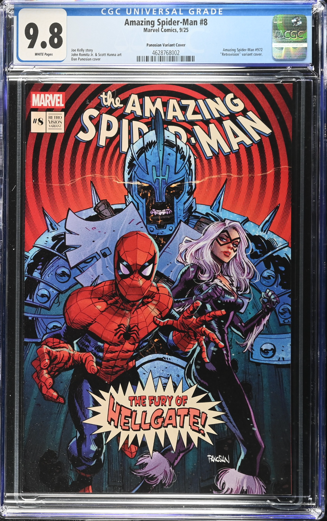 Amazing Spider-Man #8 Panosian Variant CGC 9.8
