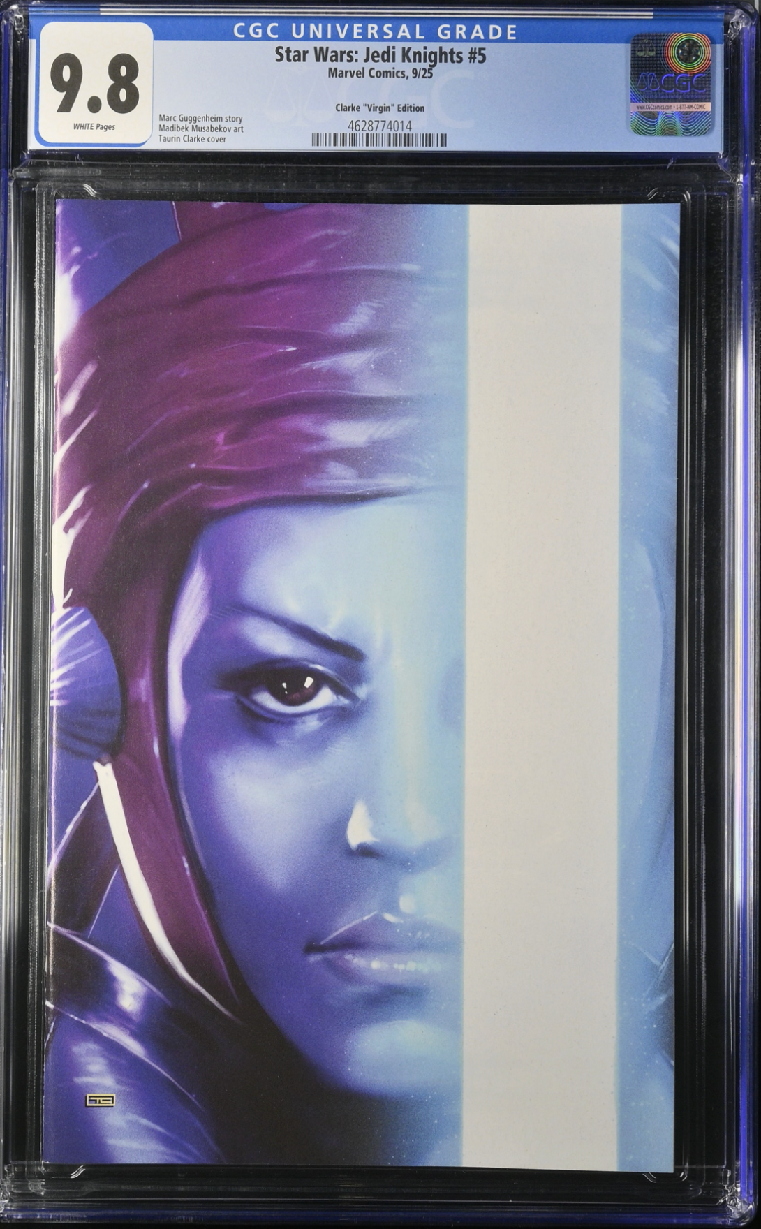 Star Wars: Jedi Knights #5 Clarke 1:100 Virgin Retailer Incentive Variant CGC 9.8