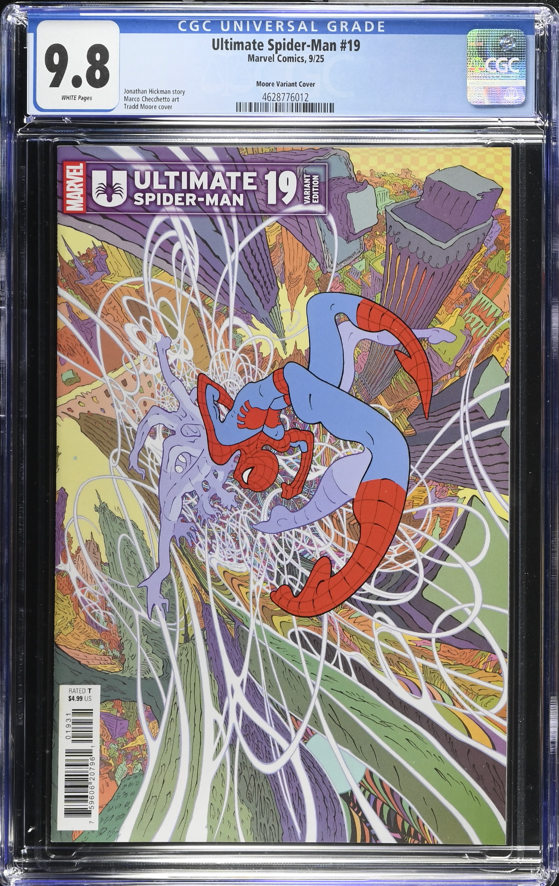 Ultimate Spider-Man #19 Moore Variant CGC 9.8