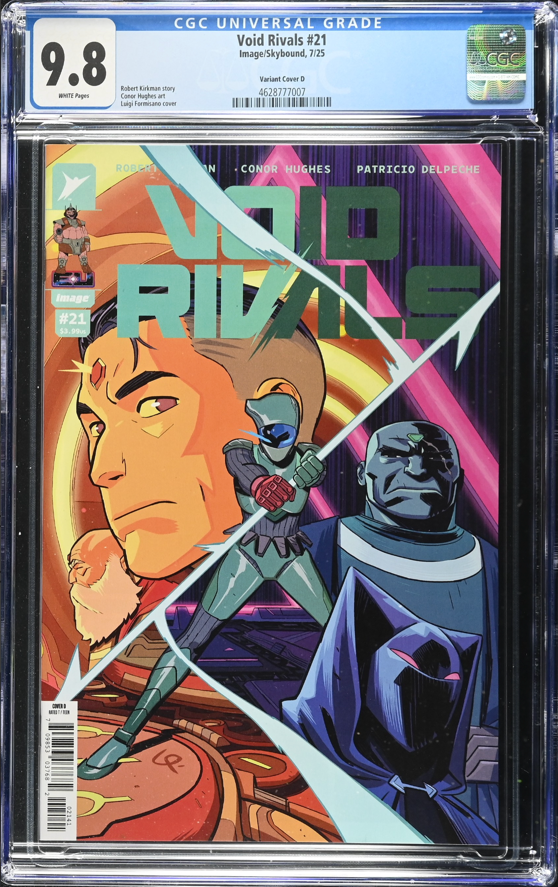 Void Rivals #21 Formisano 1:25 Retailer Incentive Variant CGC 9.8