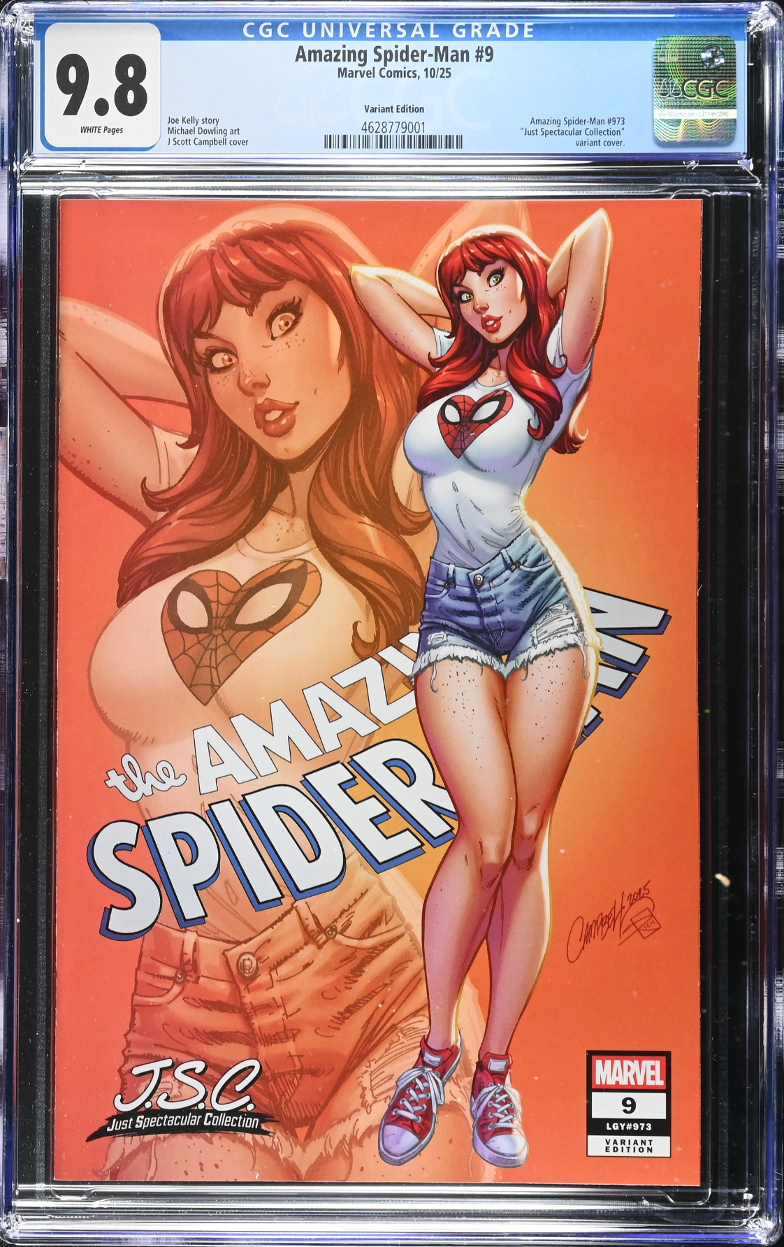 Amazing Spider-Man #9 Campbell Variant CGC 9.8