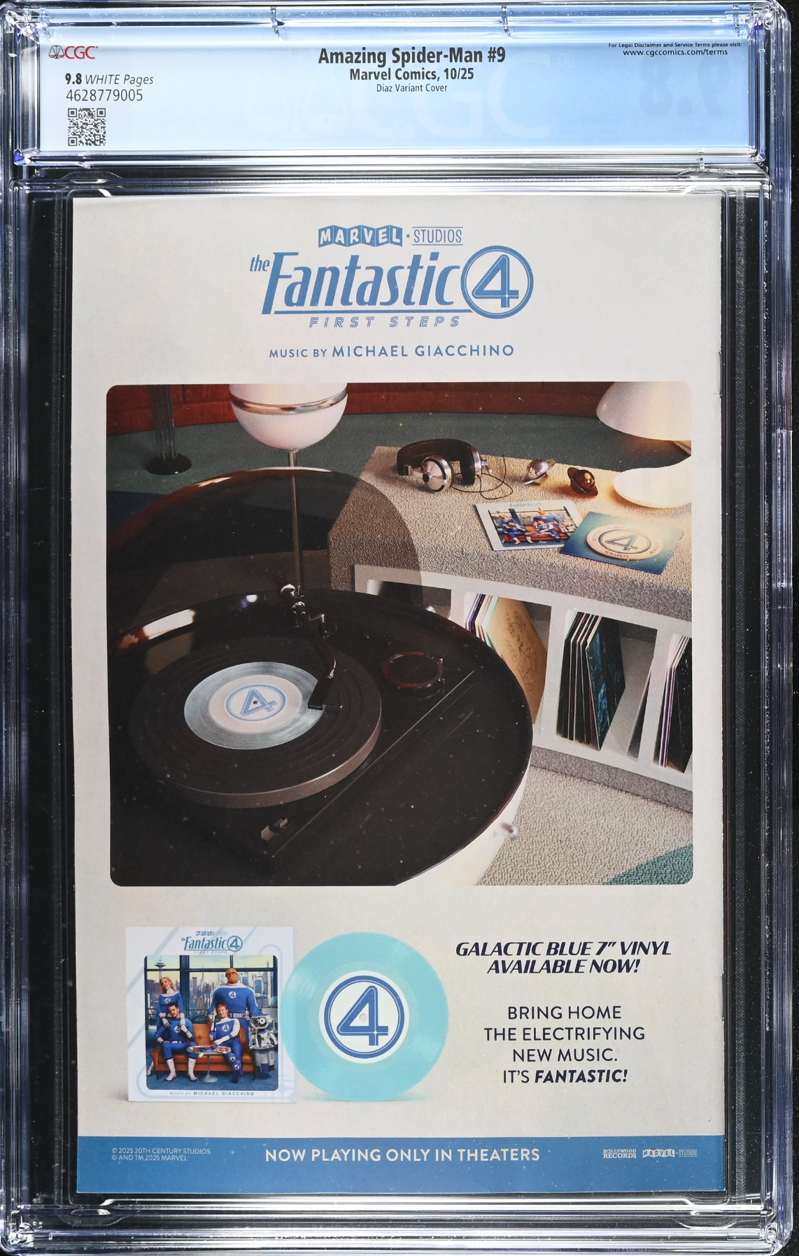 Amazing Spider-Man #9 Diaz Variant CGC 9.8