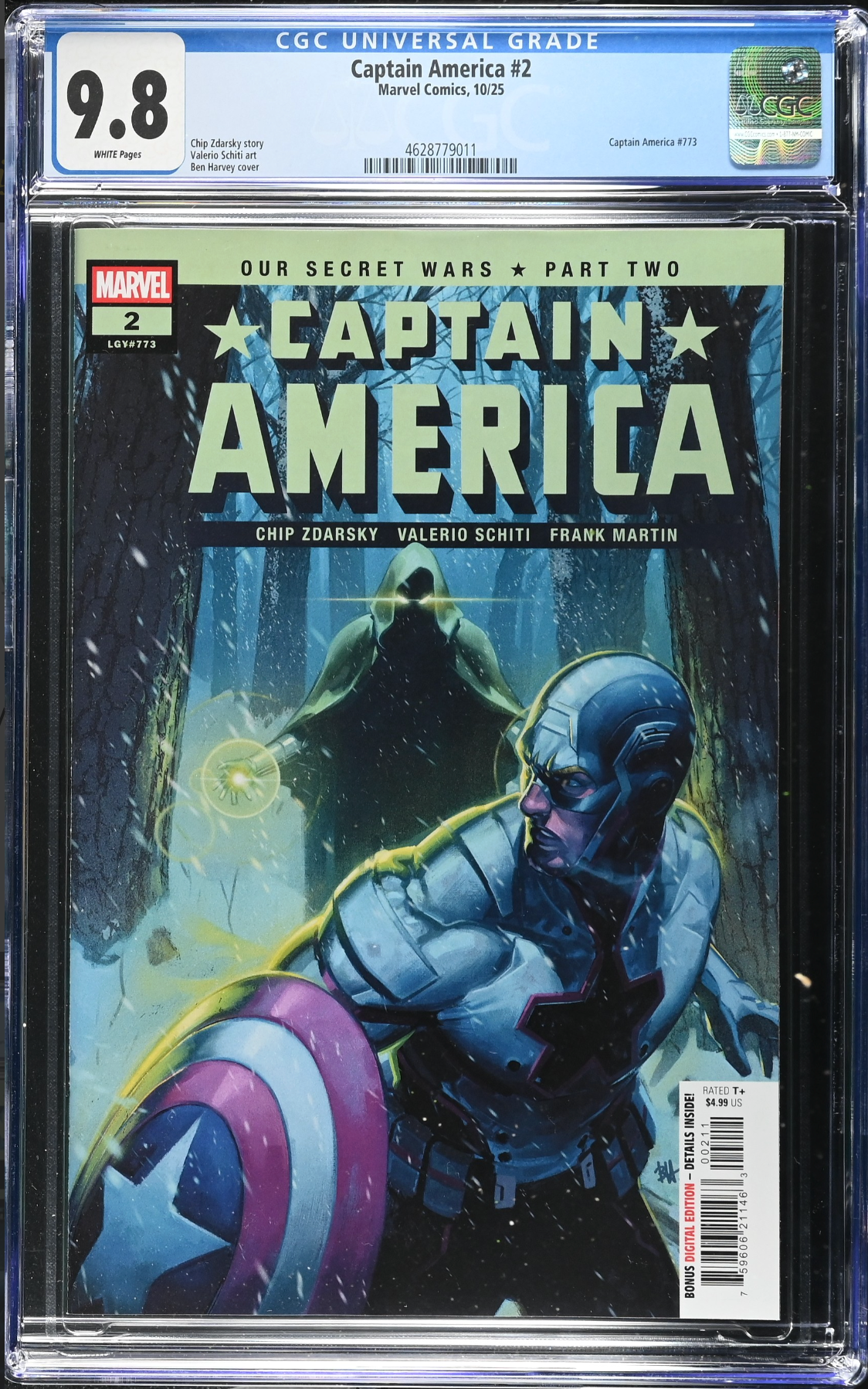 Captain America #2 CGC 9.8