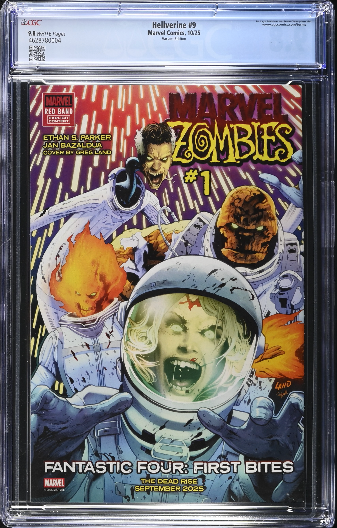Hellverine #9 Campbell Variant CGC 9.8