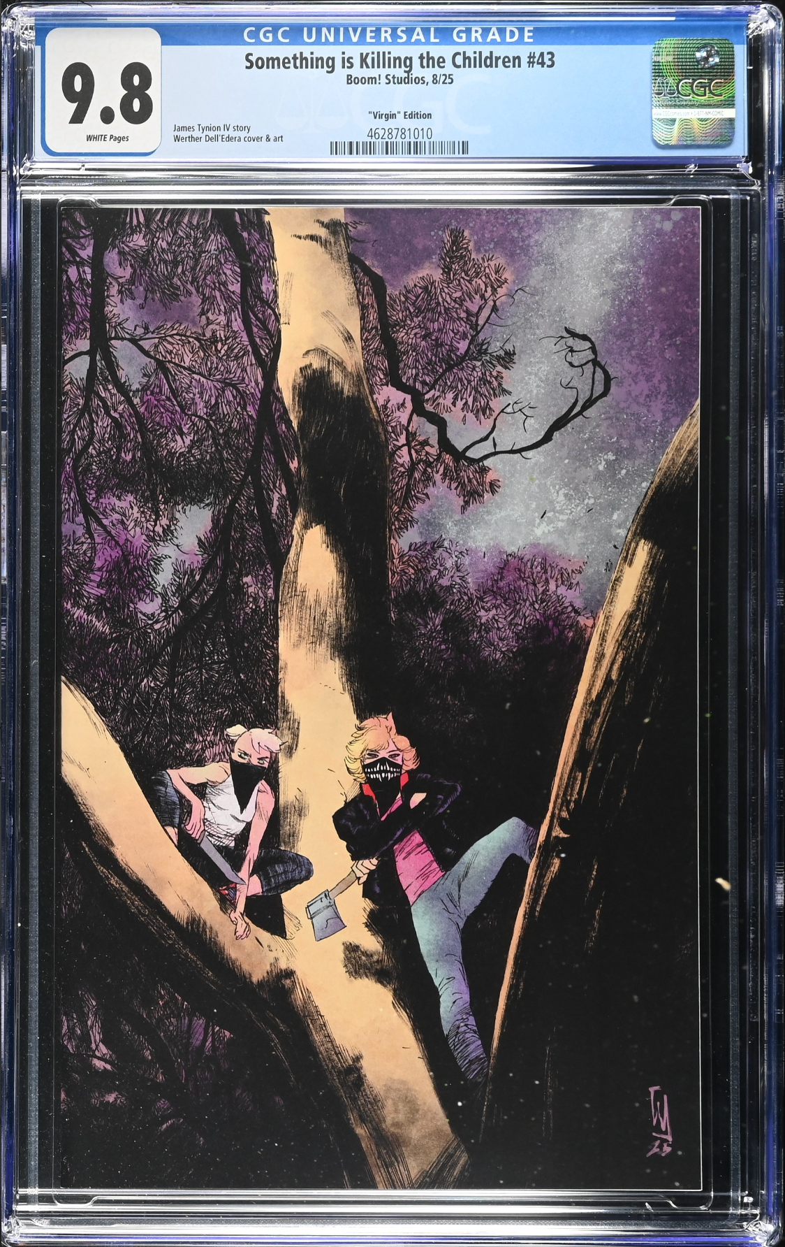Something is Killing the Children #43 Dell'Edera Virgin Variant CGC 9.8