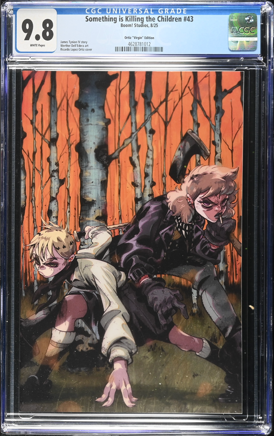 Something is Killing the Children #43 Ortiz 1:10 Virgin Retailer Incentive Variant CGC 9.8