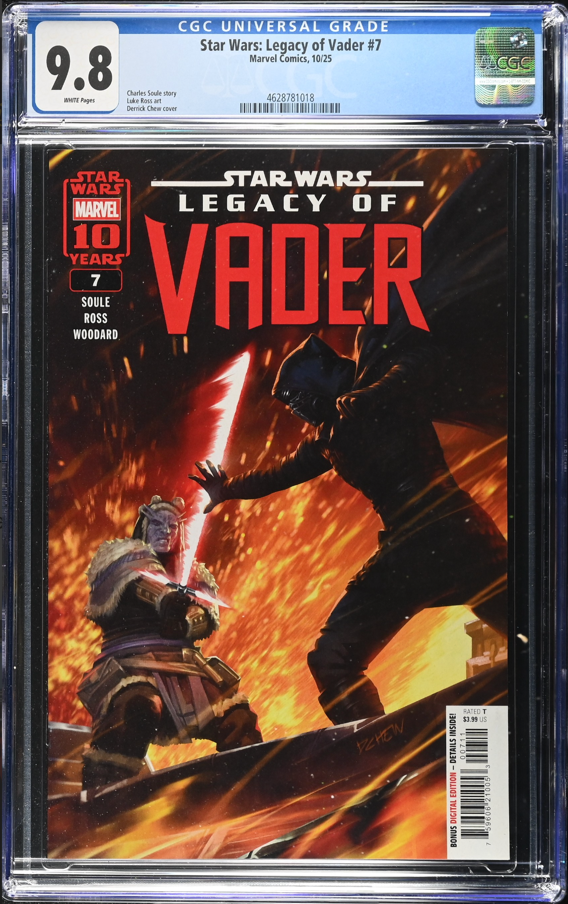 Star Wars: Legacy of Vader #7 CGC 9.8