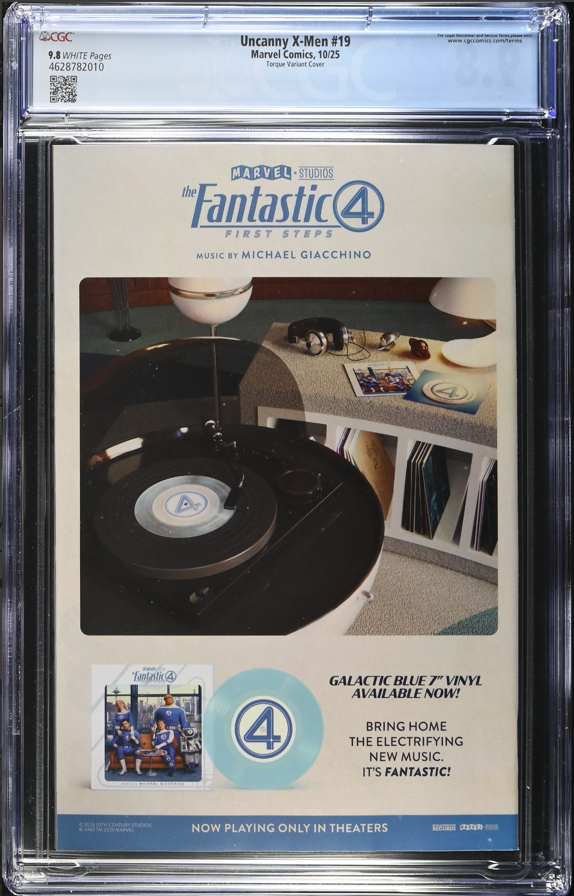 Uncanny X-Men #19 Torque Variant CGC 9.8