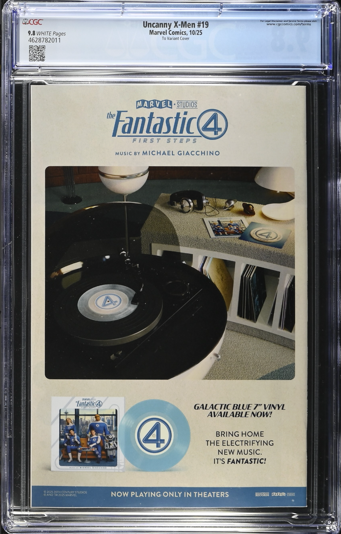 Uncanny X-Men #19 To Variant CGC 9.8