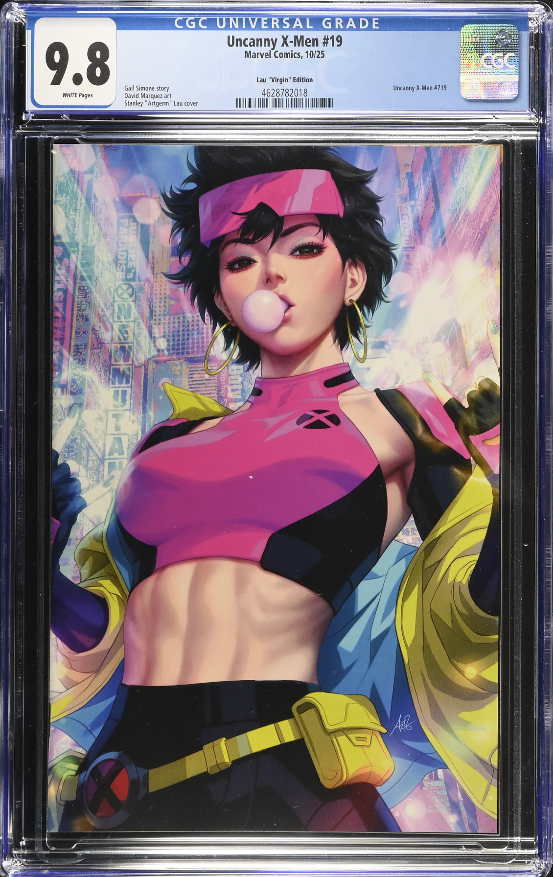 Uncanny X-Men #19 Artgerm 1:100 Virgin Retailer Incentive Variant CGC 9.8