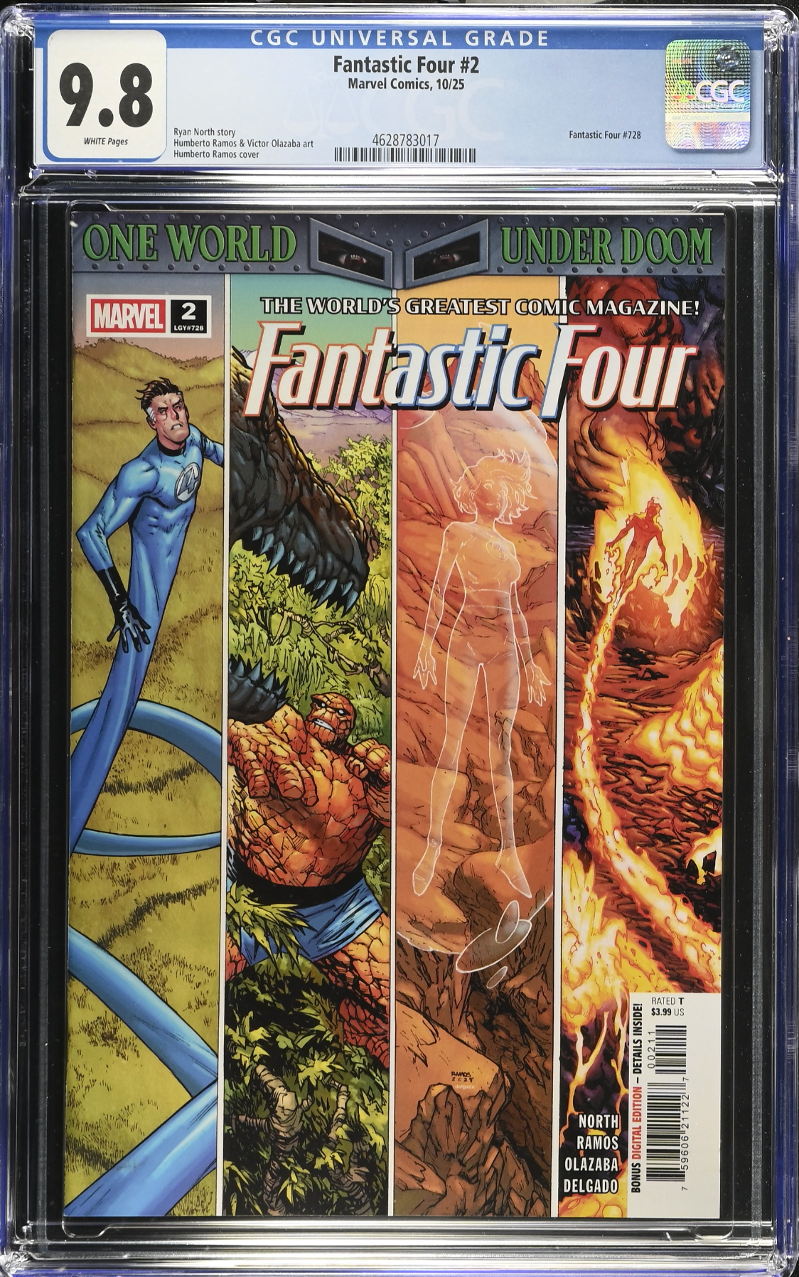 Fantastic Four #2 CGC 9.8