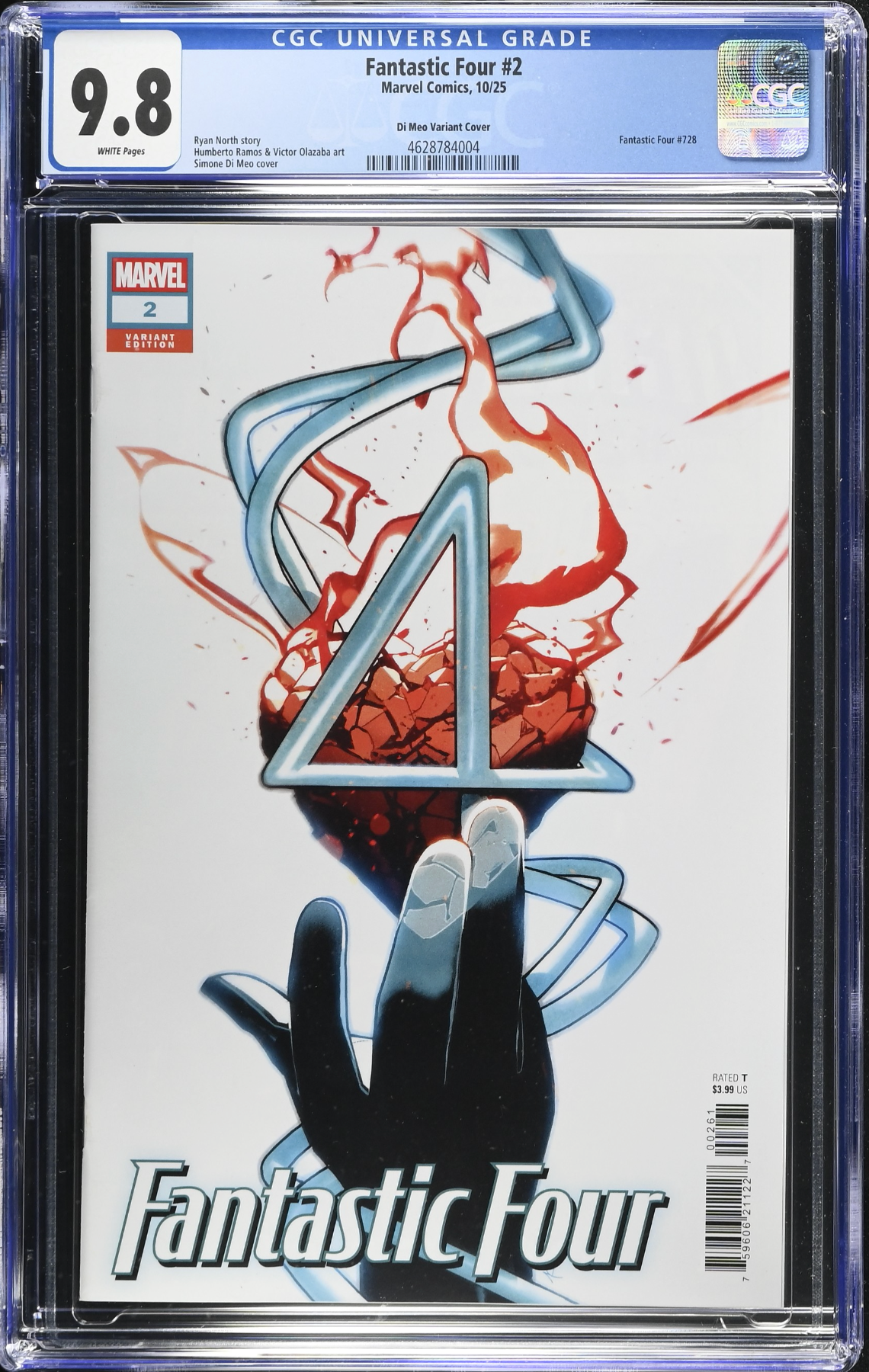 Fantastic Four #2 Di Meo Variant CGC 9.8