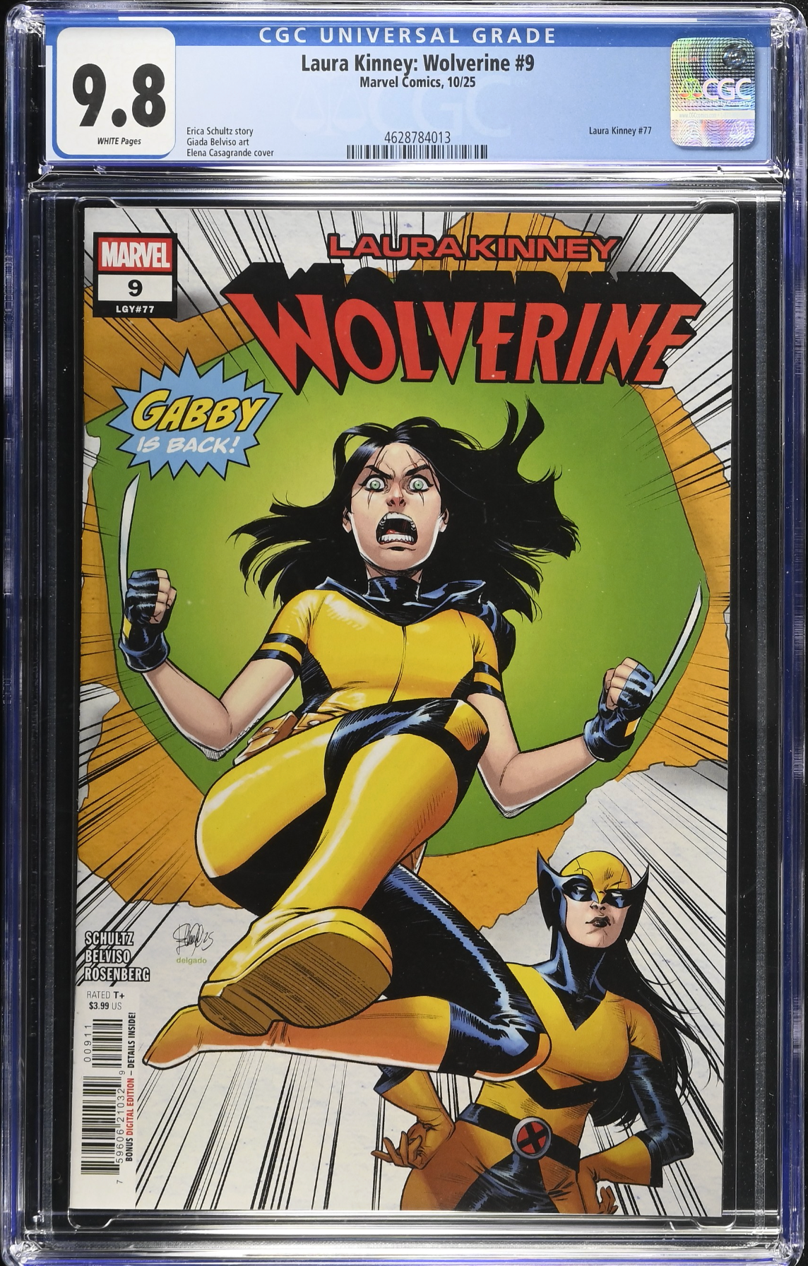 Laura Kinney: Wolverine #9 CGC 9.8