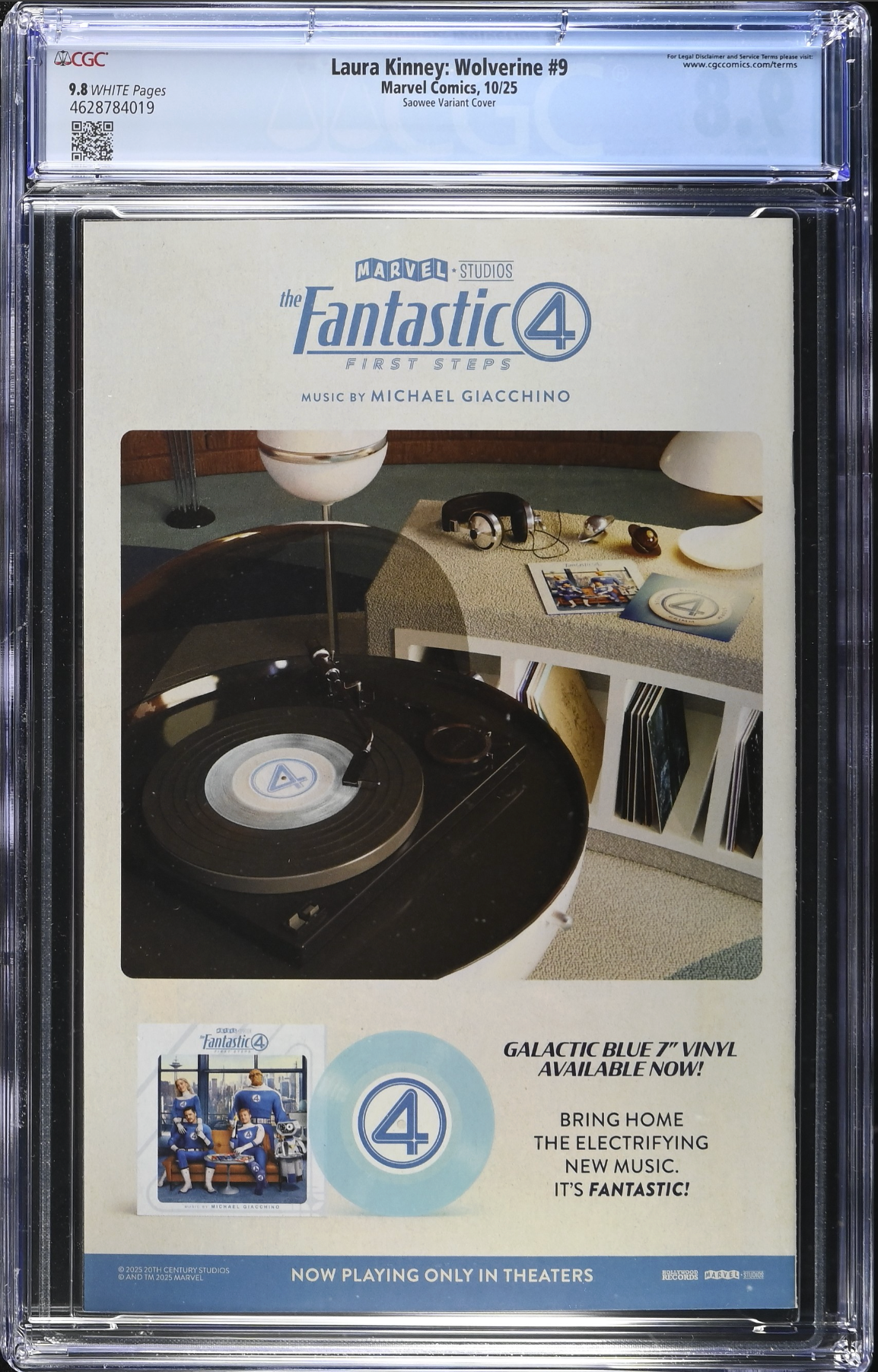 Laura Kinney: Wolverine #9 Saowee Variant CGC 9.8