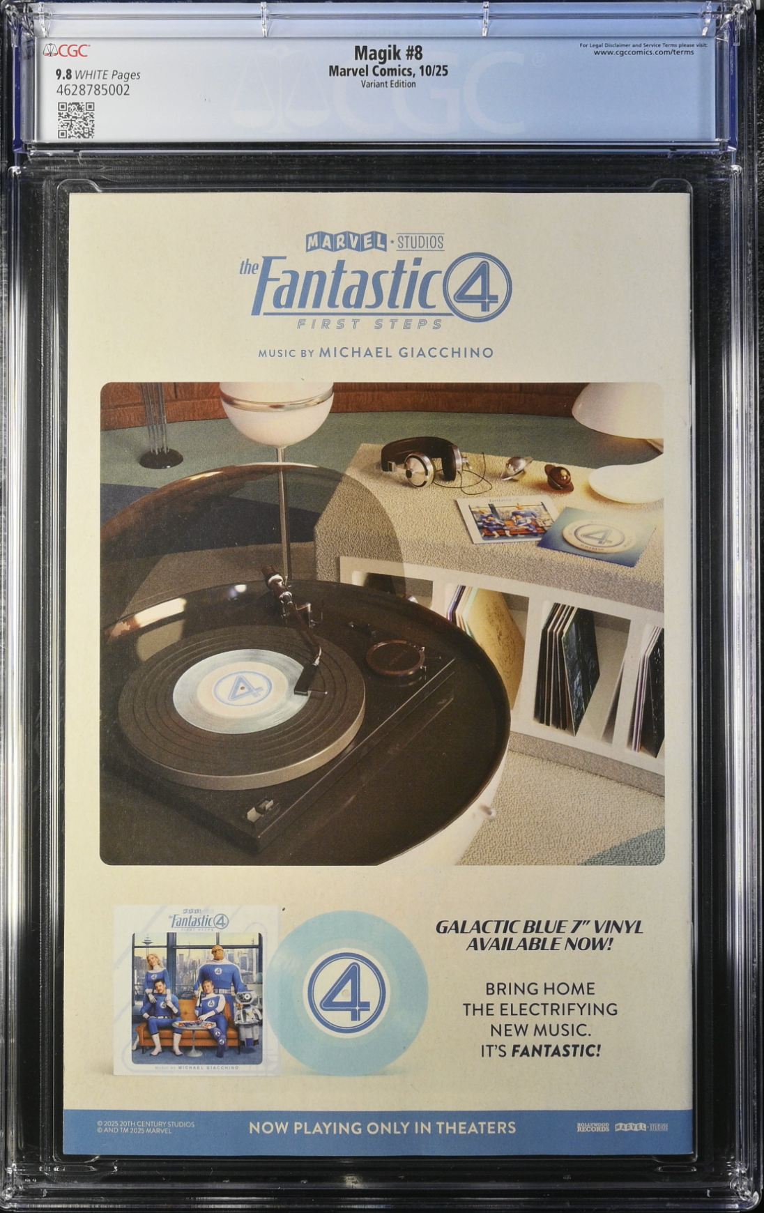 Magik #8 Campbell Variant CGC 9.8