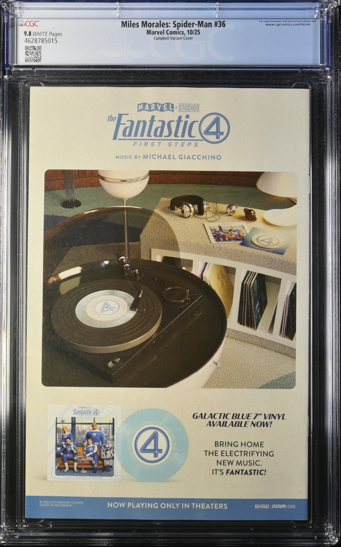 Miles Morales: Spider-Man #36 Campbell Variant CGC 9.8