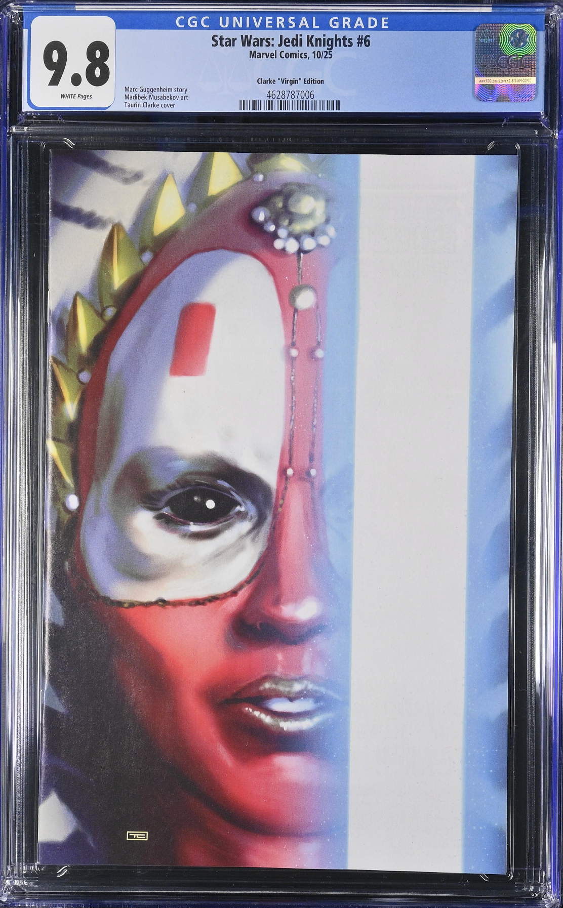 Star Wars: Jedi Knights #6 Clarke 1:50 Virgin Retailer Incentive Variant CGC 9.8