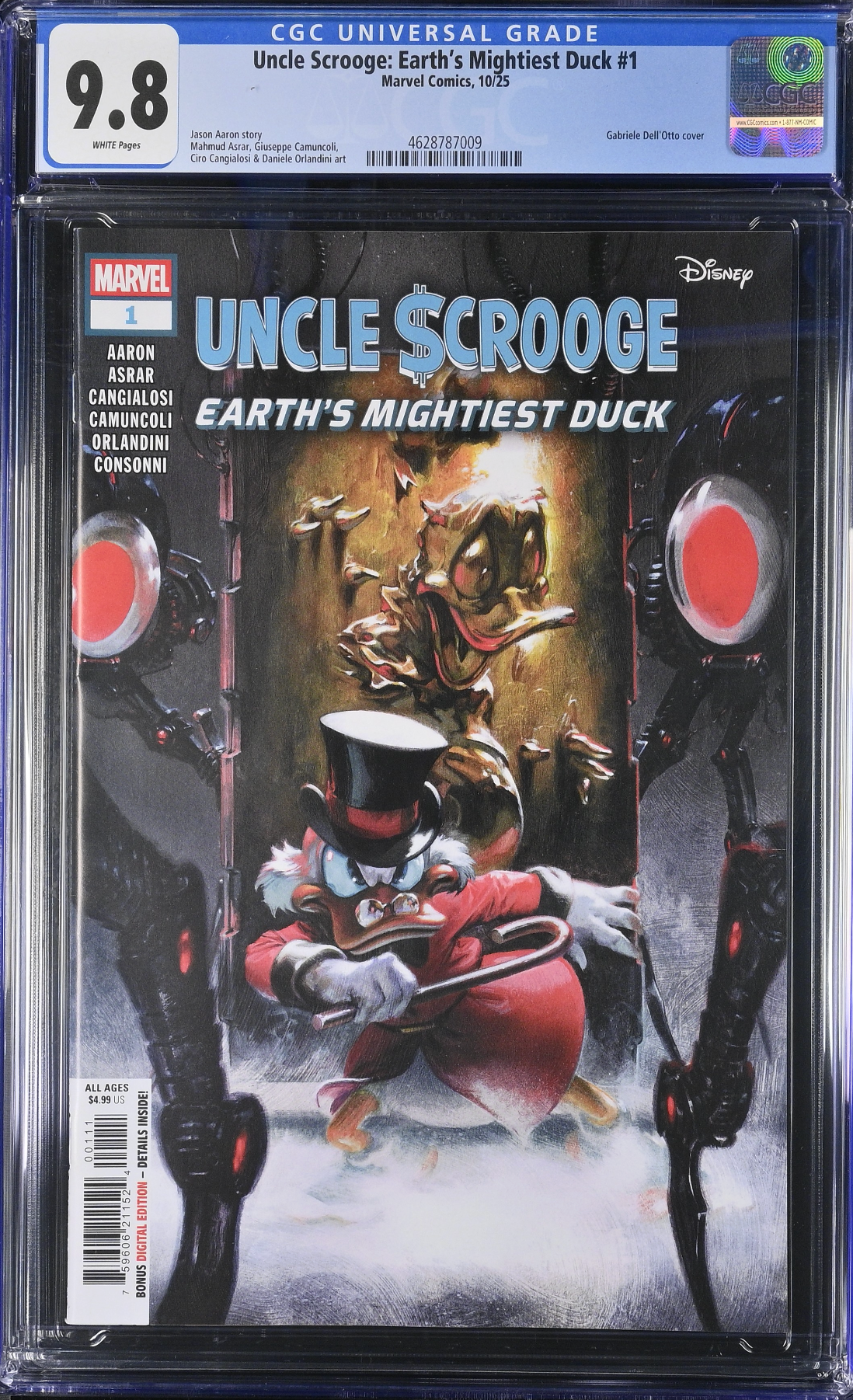 Uncle Scrooge: Earth's Mightiest Duck #1 CGC 9.8