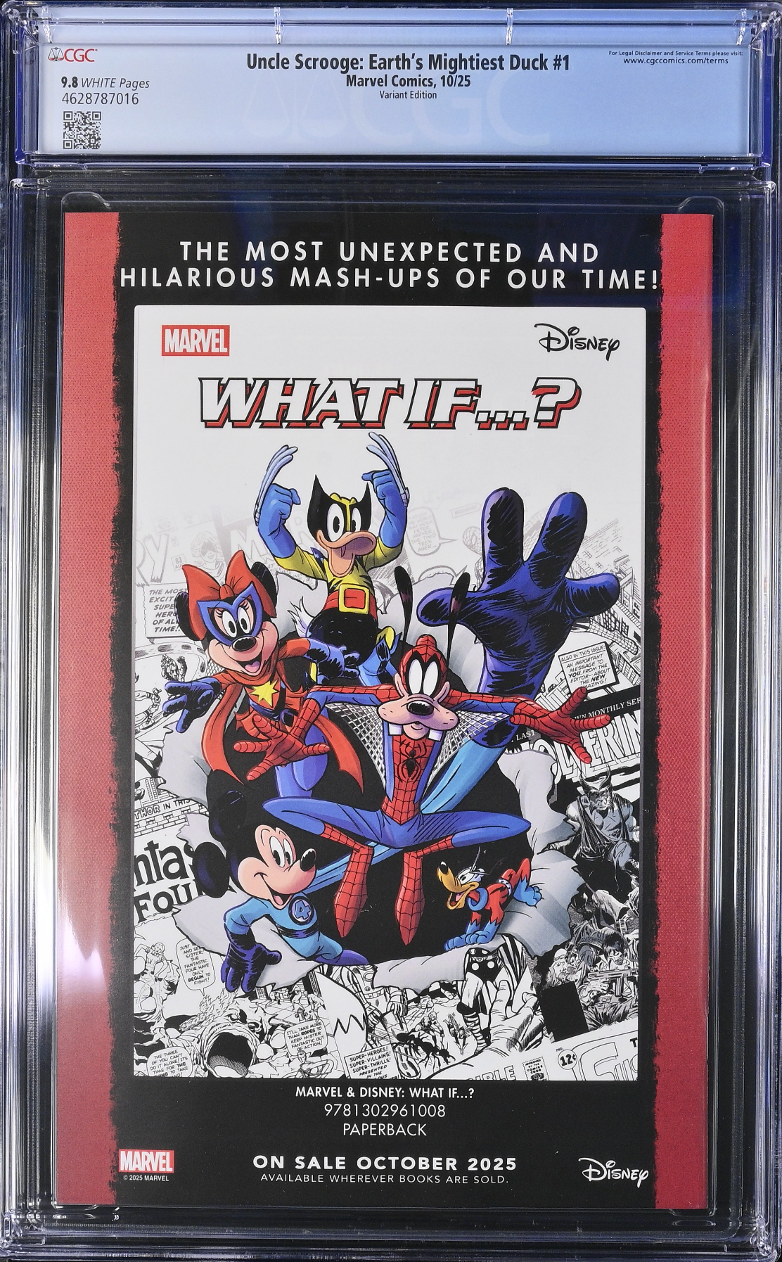 Uncle Scrooge: Earth's Mightiest Duck #1 Brooks Variant CGC 9.8
