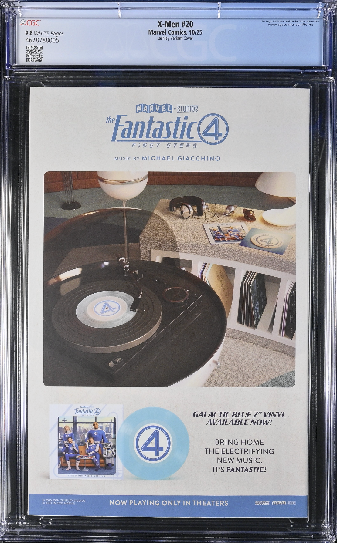 X-Men #20 Lashley 1:25 Retailer Incentive Variant CGC 9.8