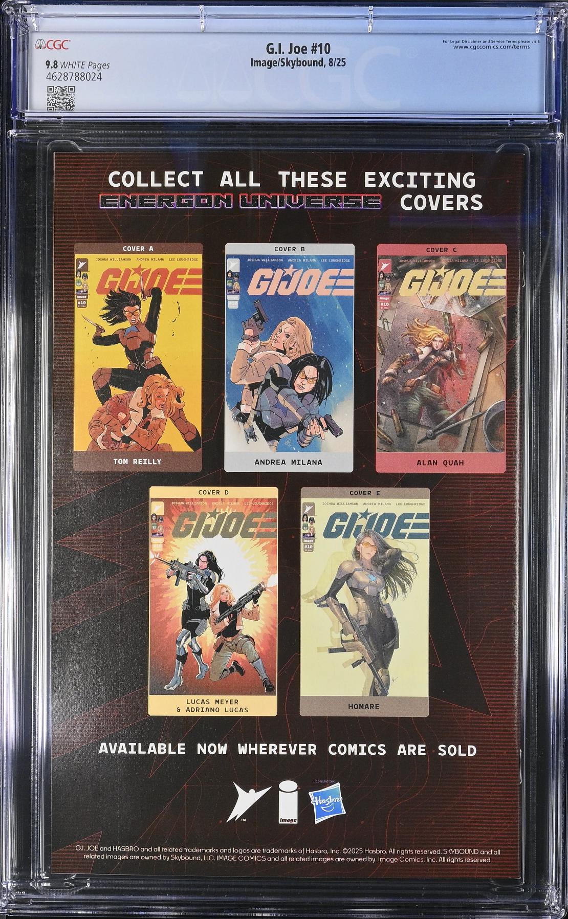 G.I. Joe #10 CGC 9.8