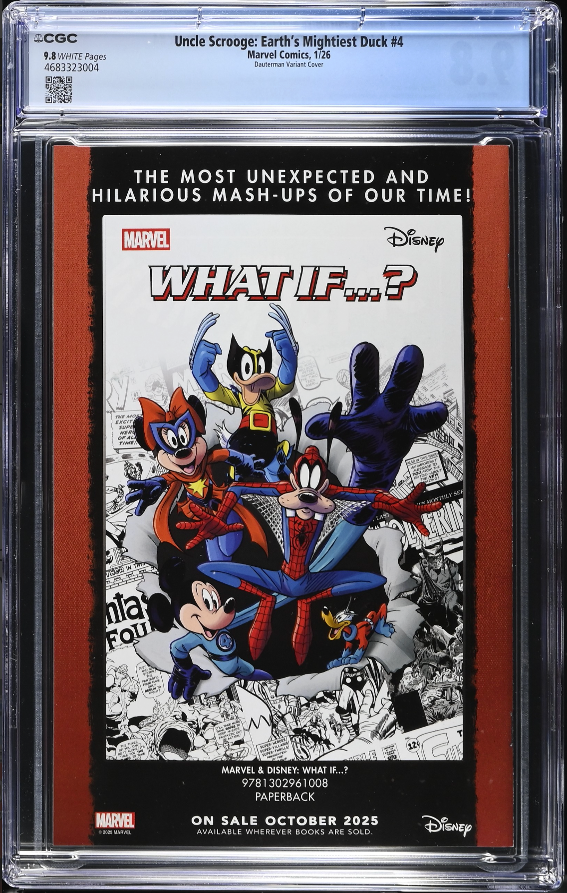 Uncle Scrooge: Earth's Mightiest Duck #4 Dauterman Variant CGC 9.8