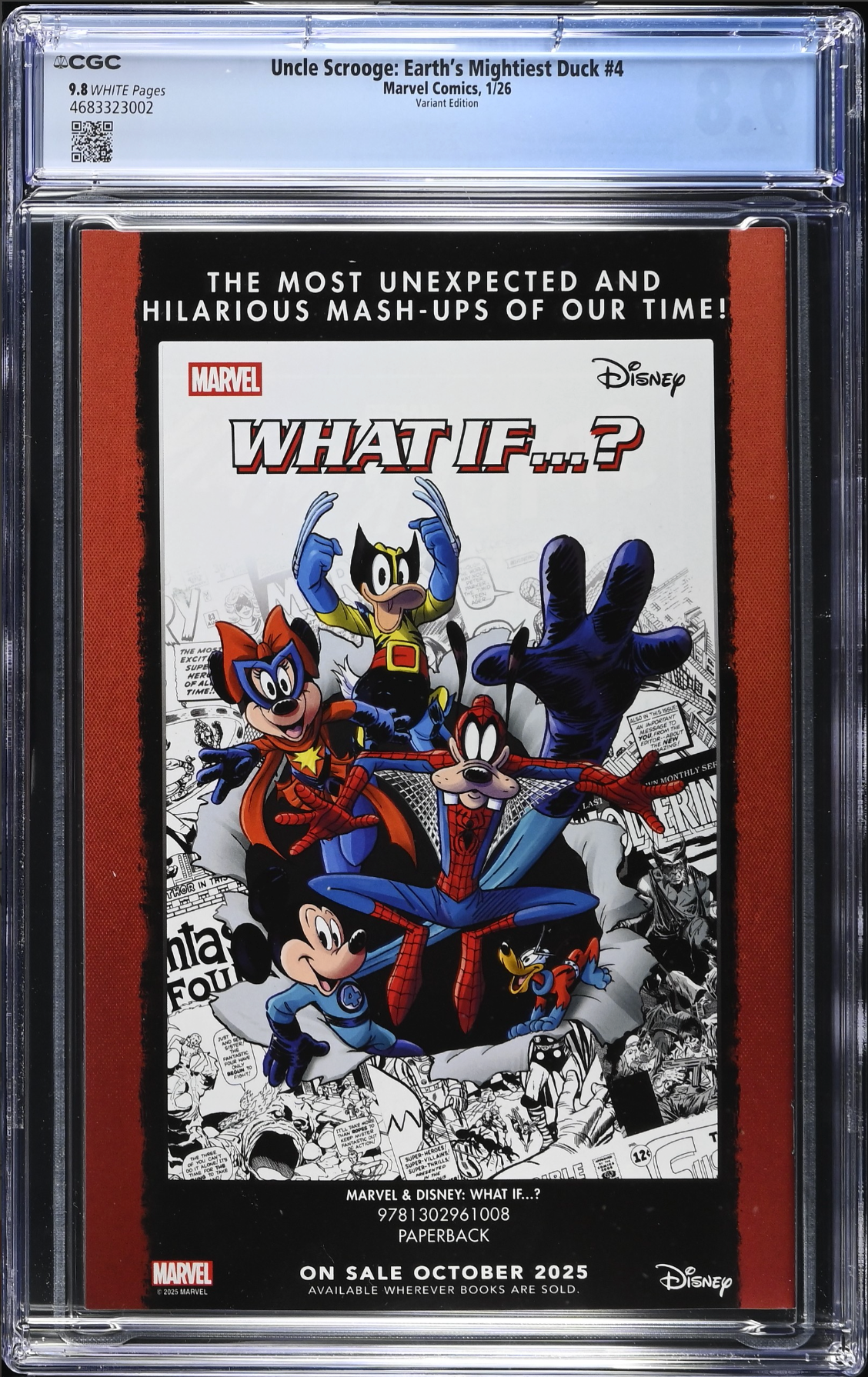 Uncle Scrooge: Earth's Mightiest Duck #4 Hans Variant CGC 9.8