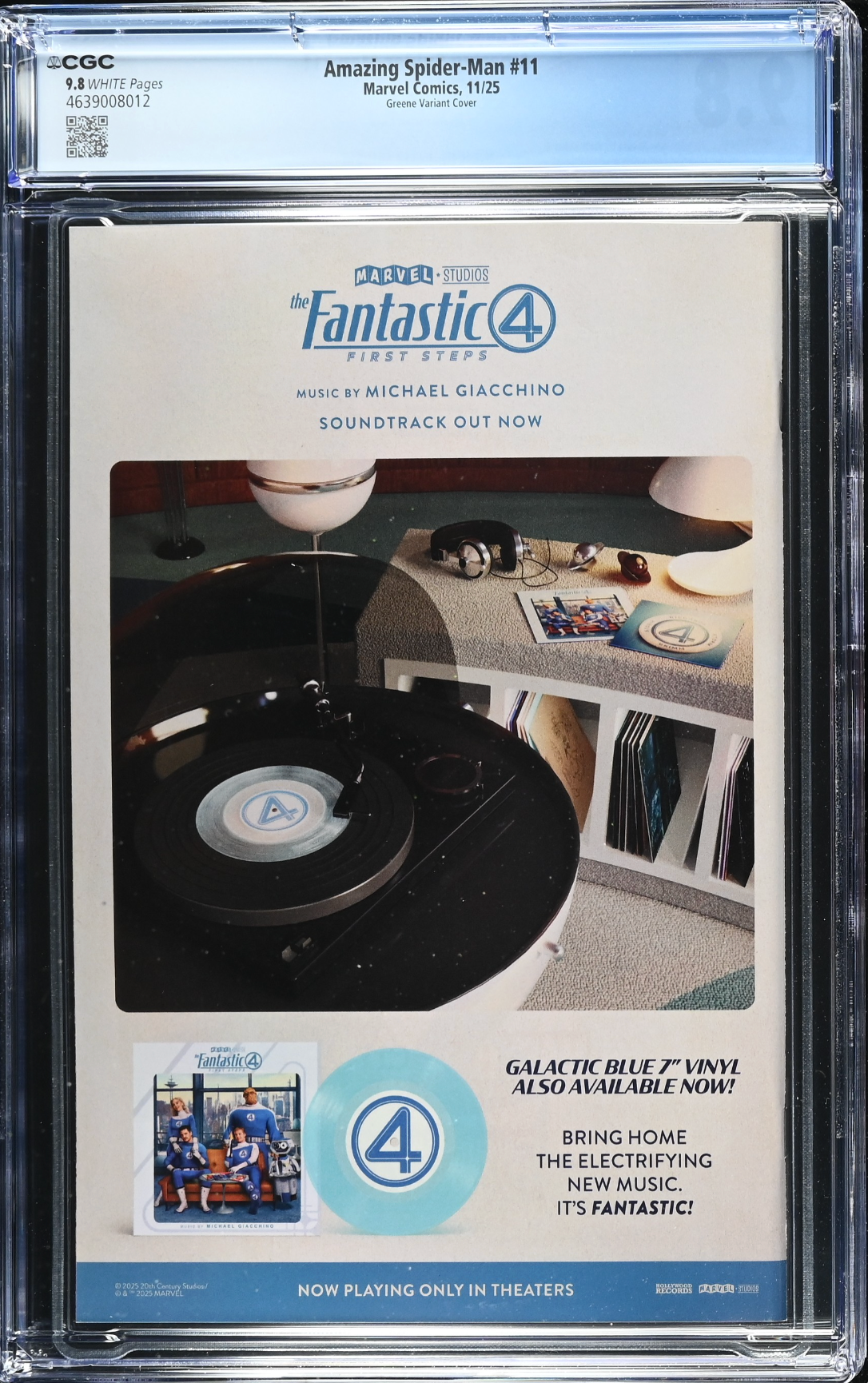 Amazing Spider-Man #11 Greene Variant CGC 9.8