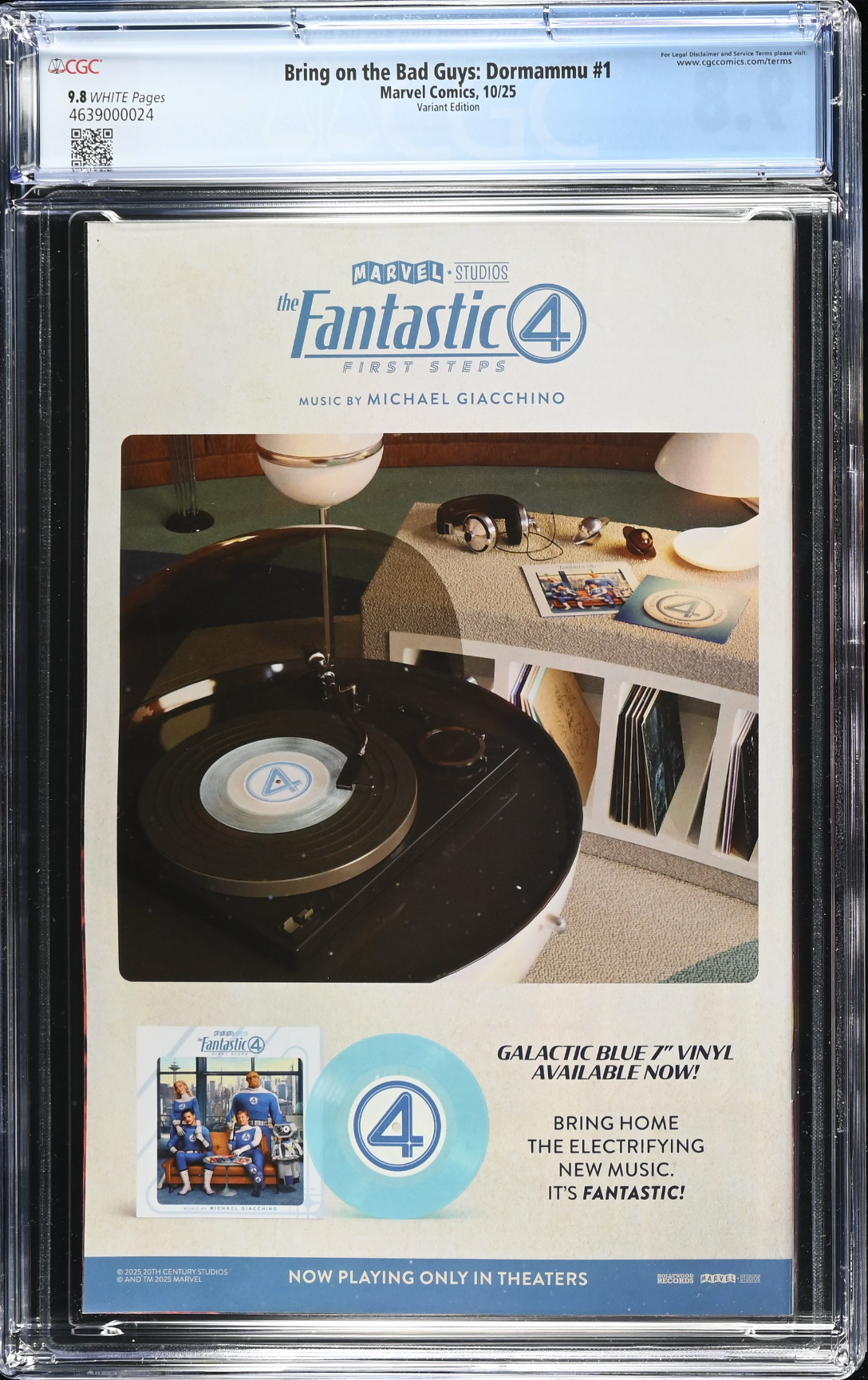 Bring on the Bad Guys: Dormammu #1 Mercado Variant CGC 9.8
