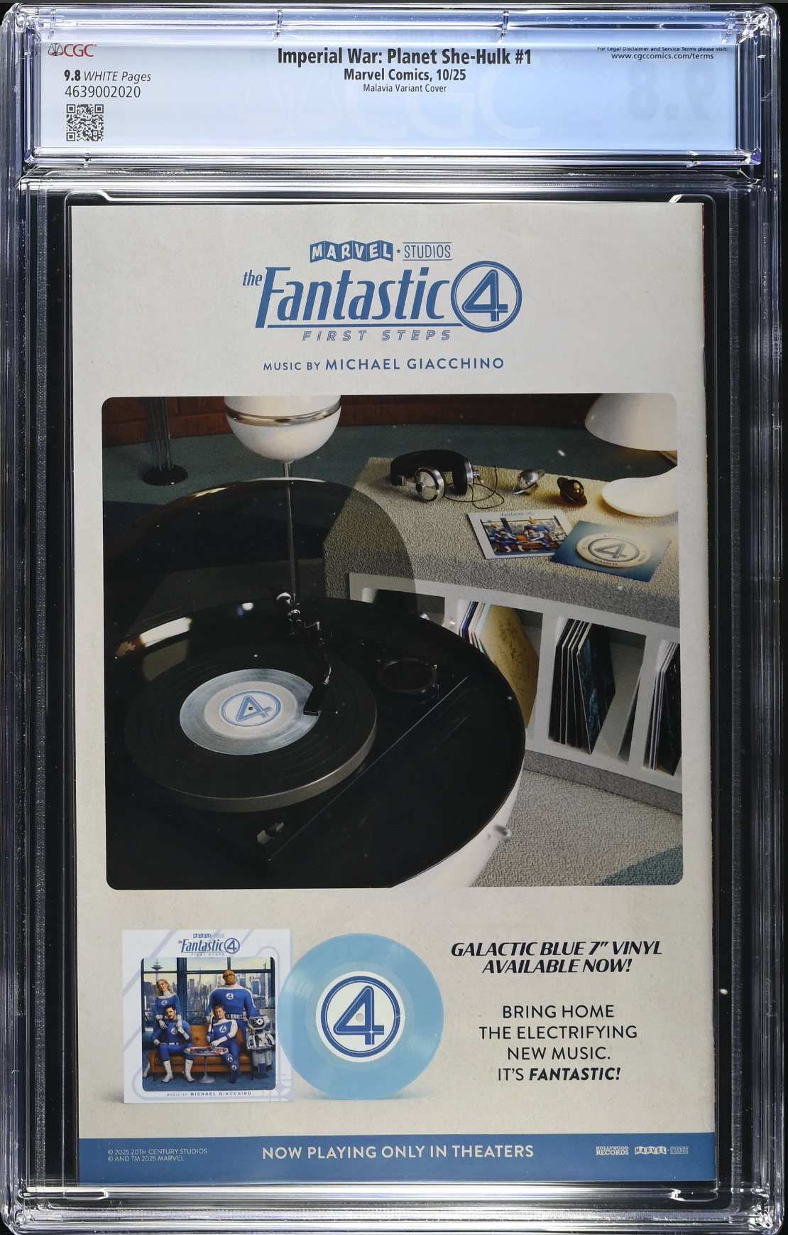 Imperial War: Planet She-Hulk #1 Malavia Variant CGC 9.8