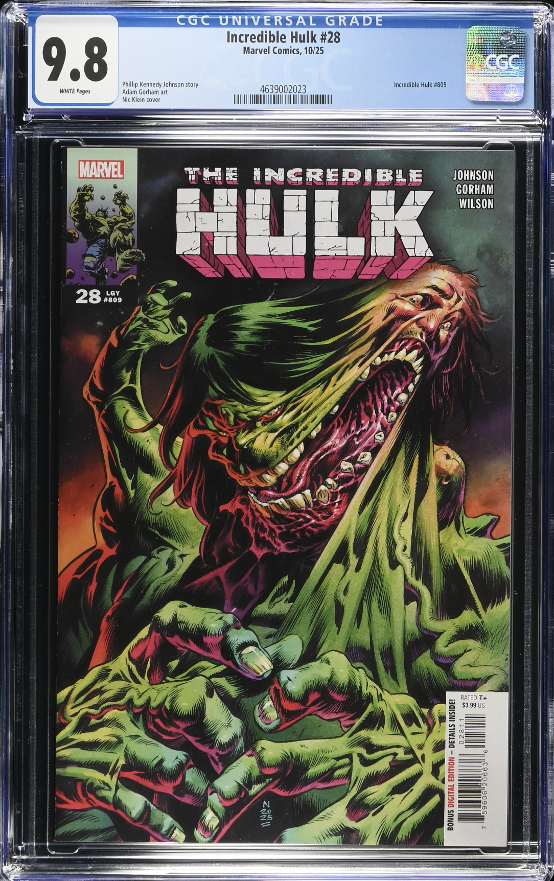 Incredible Hulk #28 CGC 9.8