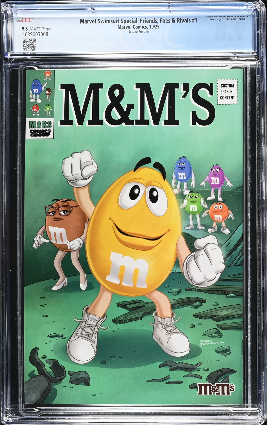 Marvel Swimsuit Special: Friends, Foes & Rivals #1 Second Printing CGC 9.8