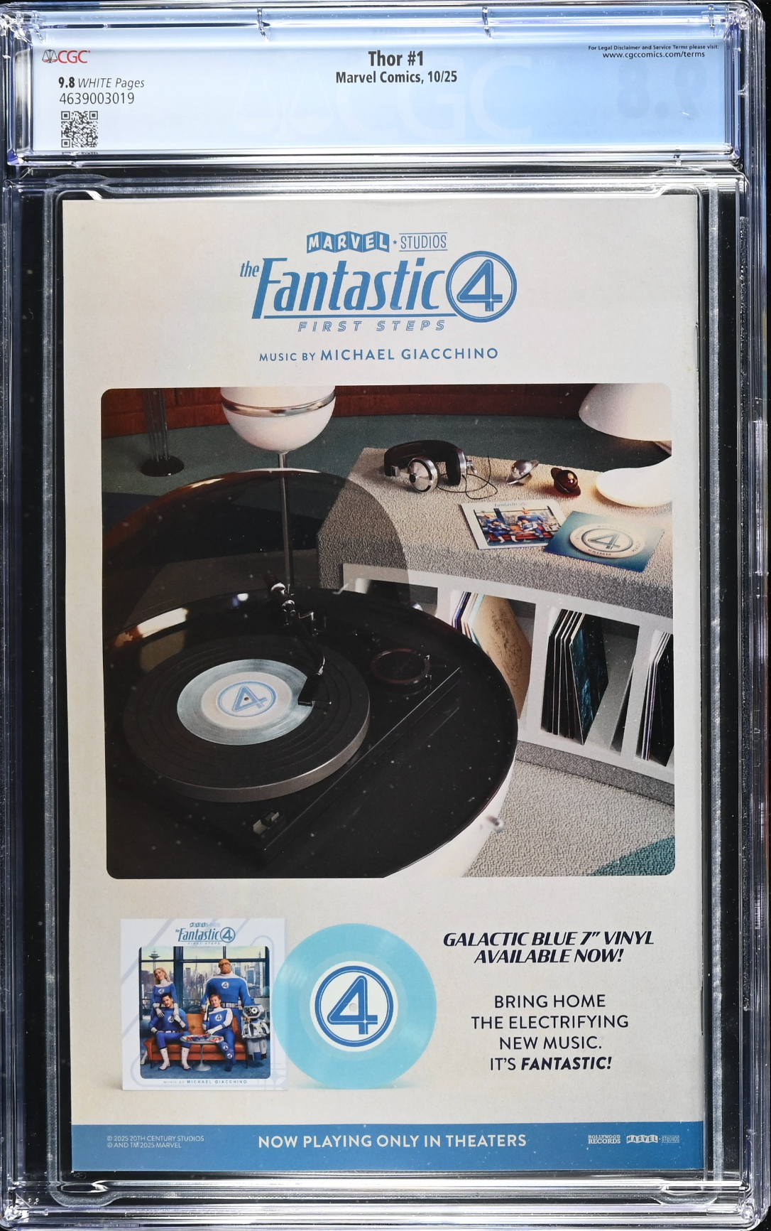 Thor #1 CGC 9.8