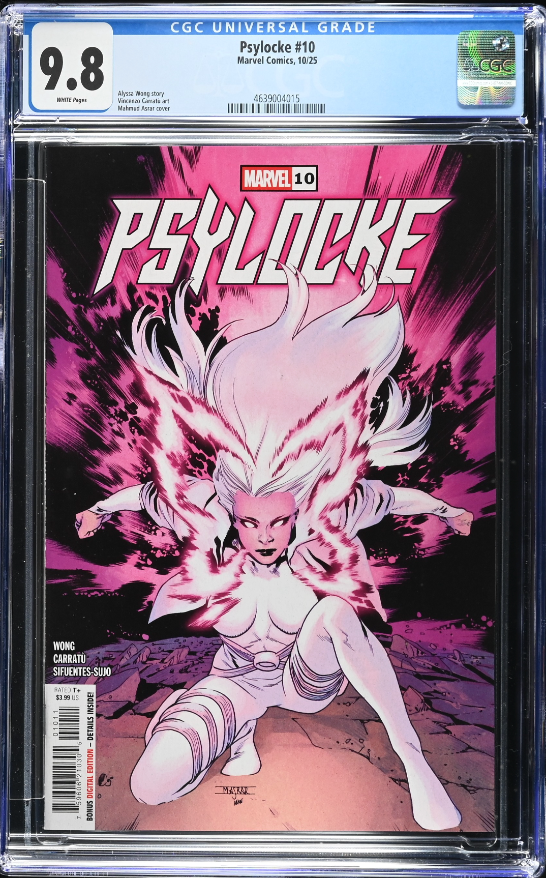 Psylocke #10 CGC 9.8