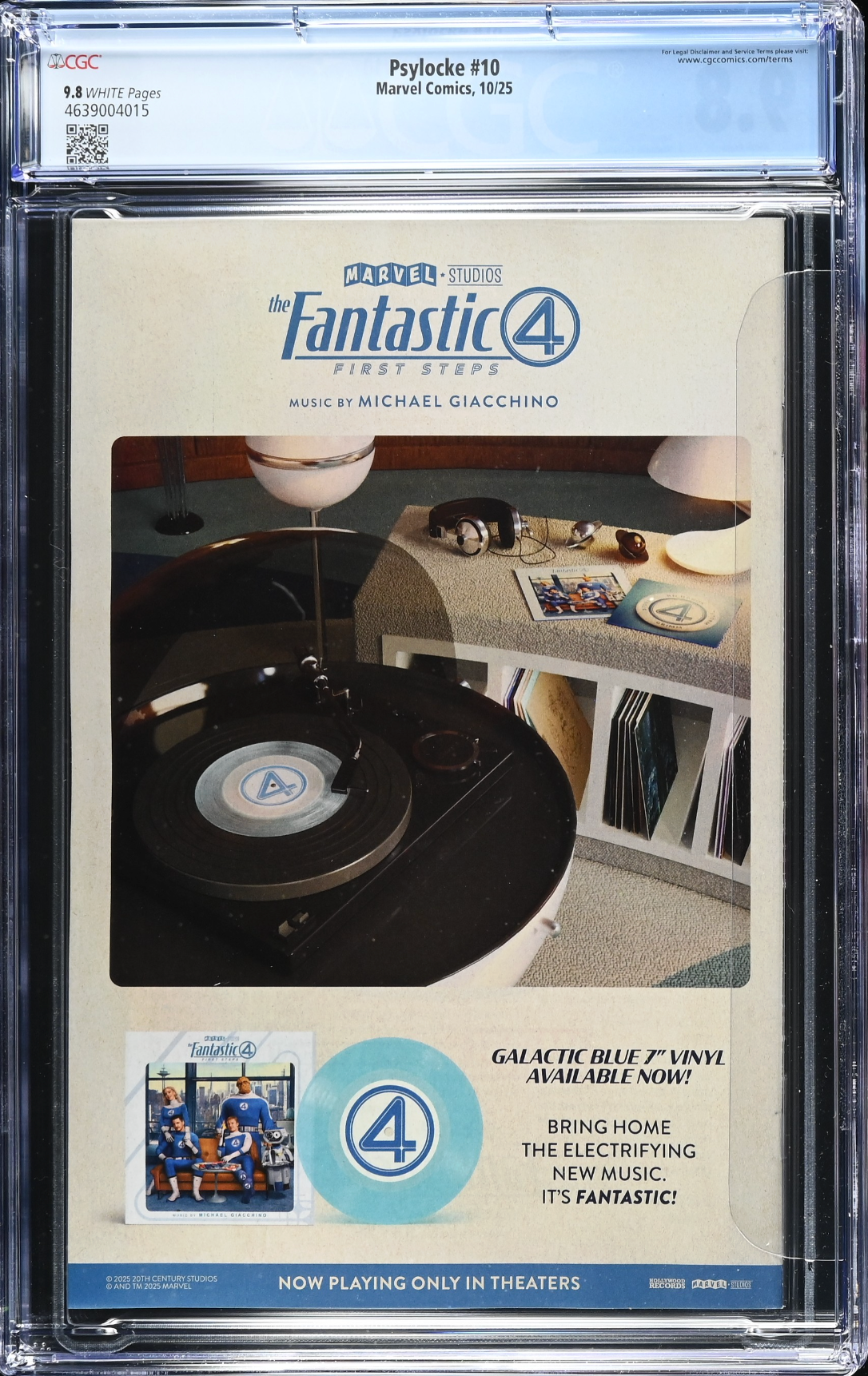 Psylocke #10 CGC 9.8
