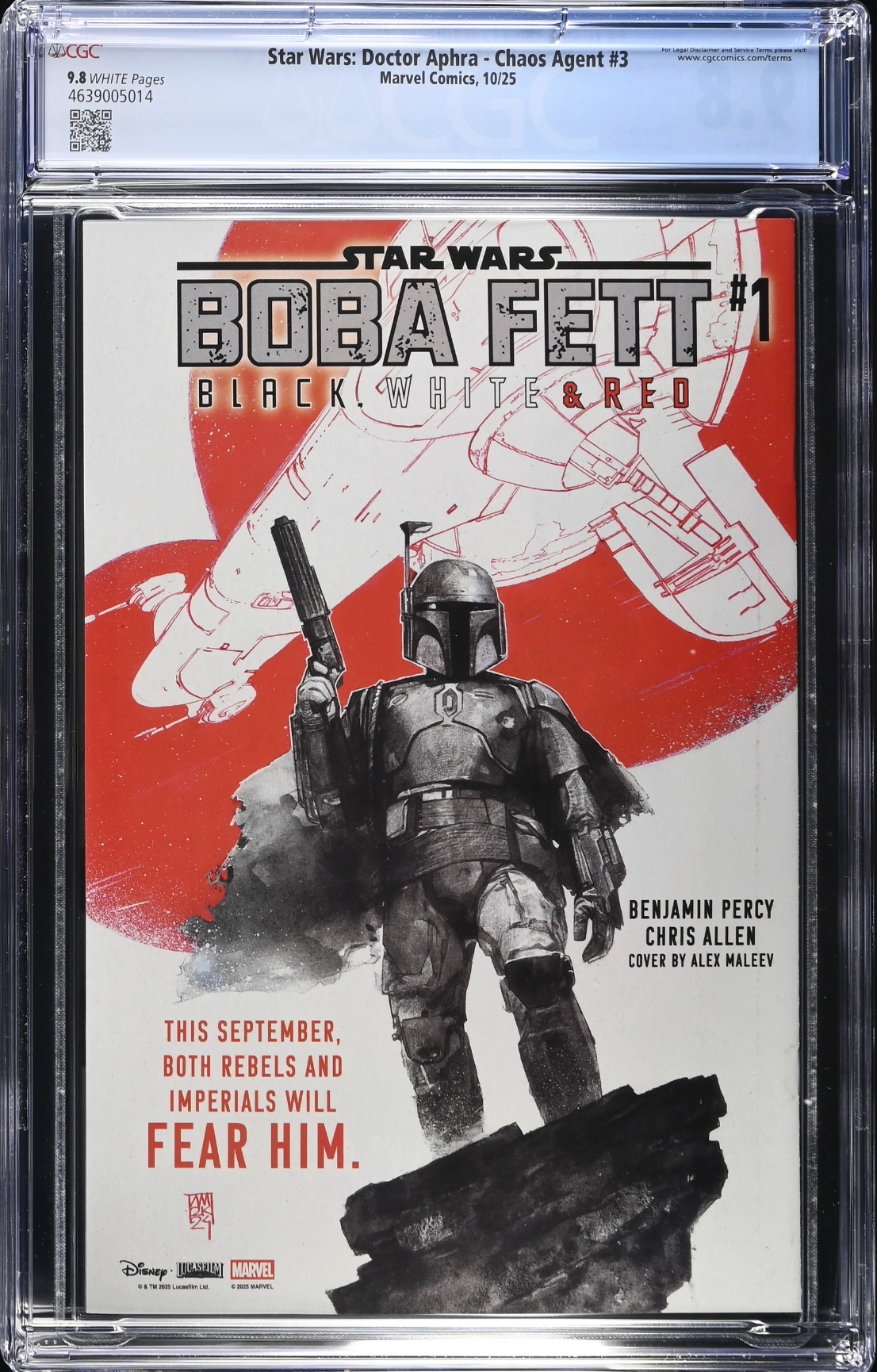 Star Wars: Doctor Aphra – Chaos Agent #3 CGC 9.8