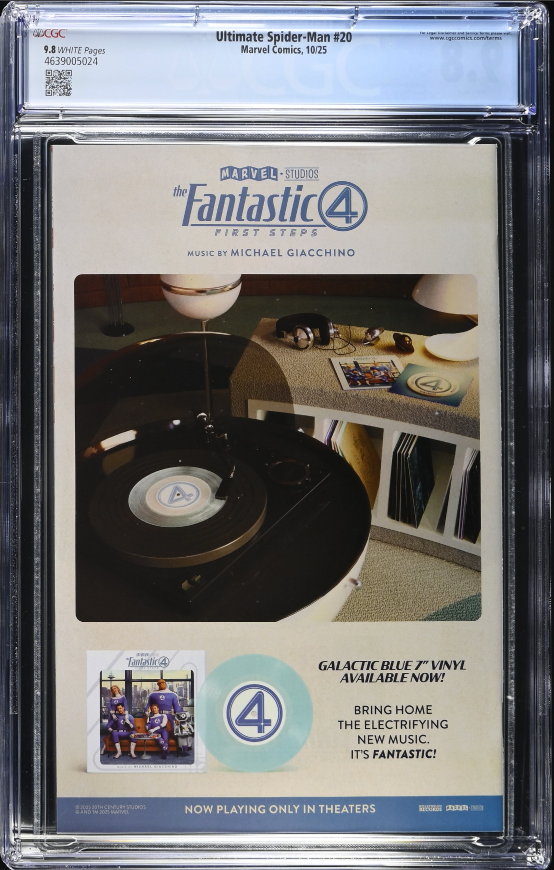 Ultimate Spider-Man #20 CGC 9.8