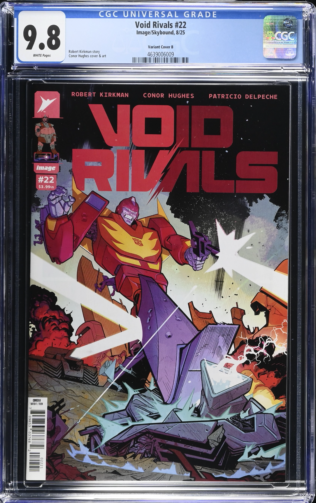 Void Rivals #22 Hughes Variant CGC 9.8