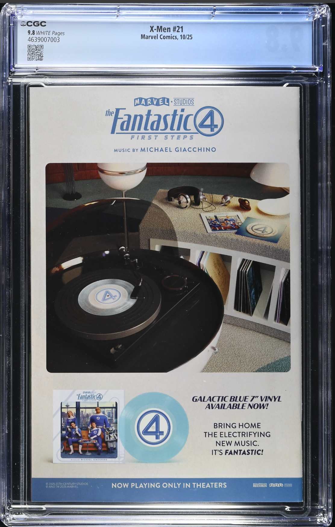 X-Men #21 CGC 9.8