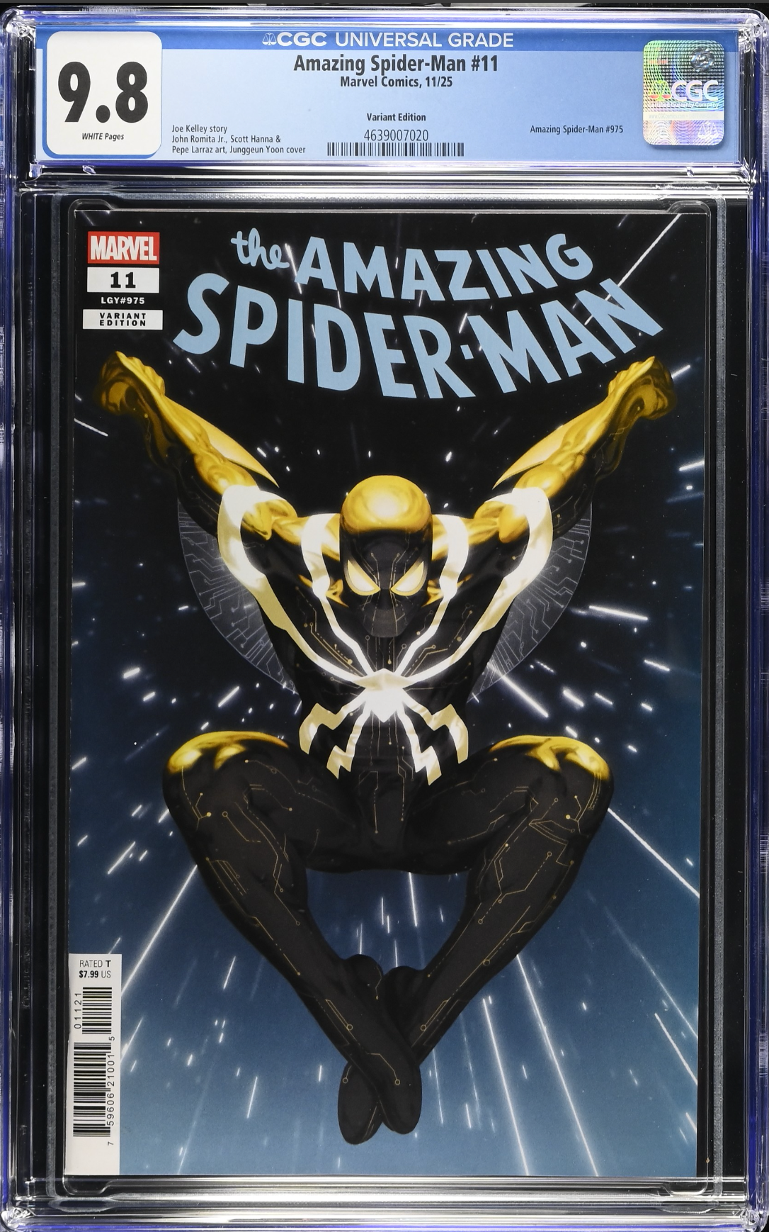 Amazing Spider-Man #11 Yoon New Costume Variant CGC 9.8