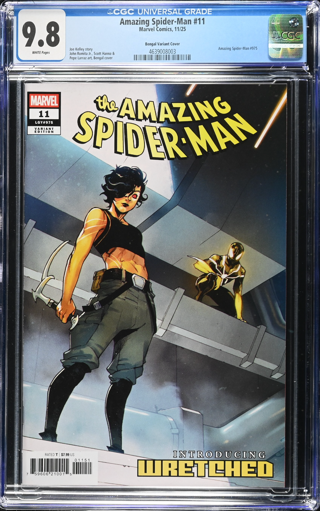 Amazing Spider-Man #11 Bengal Wretched First Appearance Variant CGC 9.8