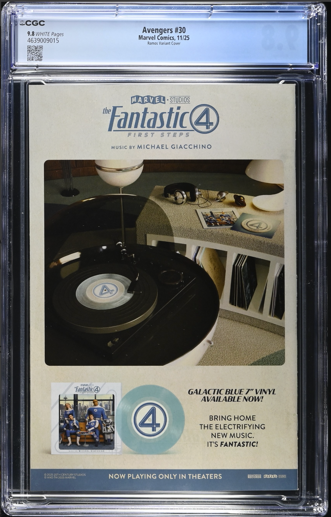 Avengers #30 Ramos Stitch Variant CGC 9.8