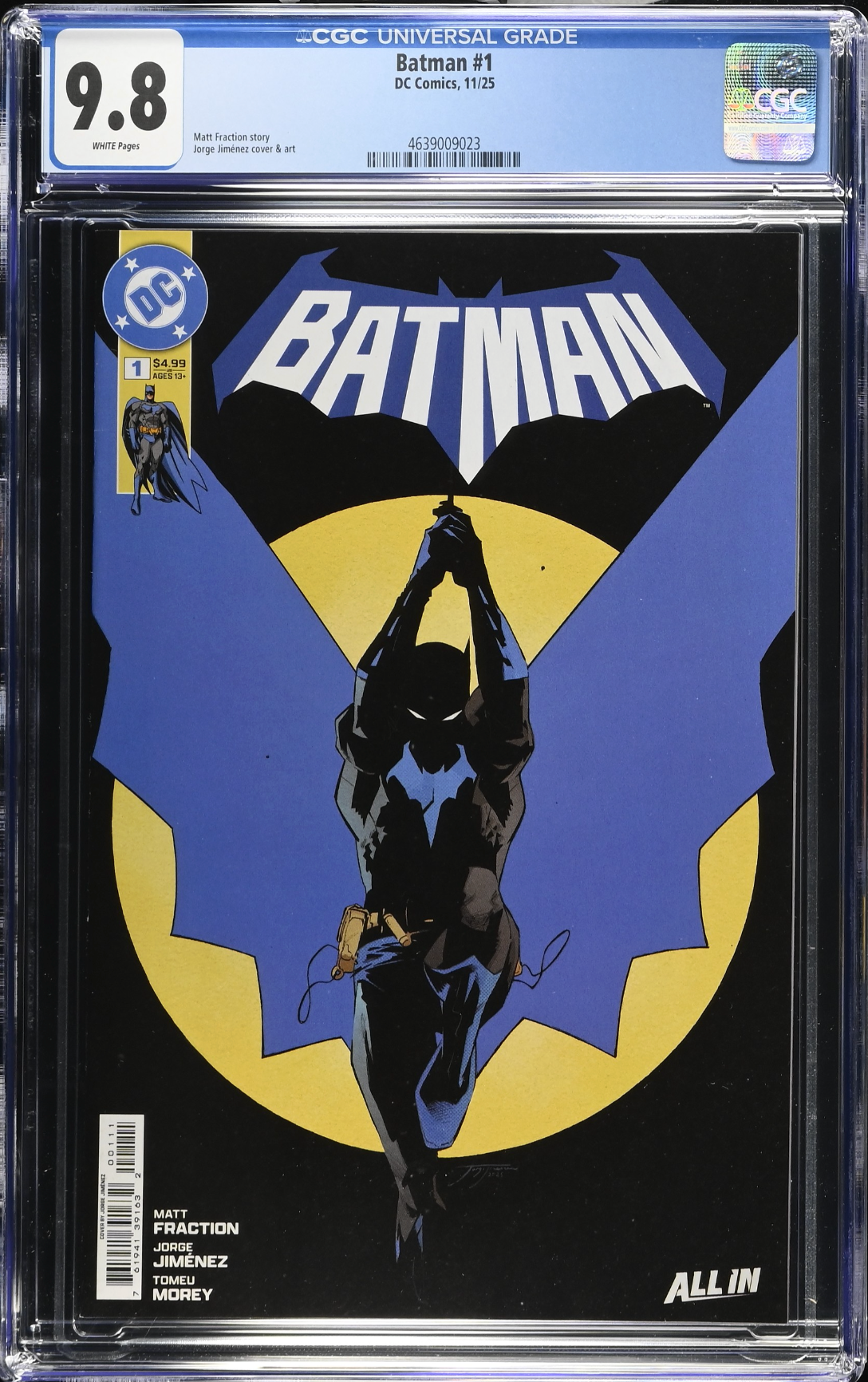 Batman #1 - Cover A - Jimenez CGC 9.8