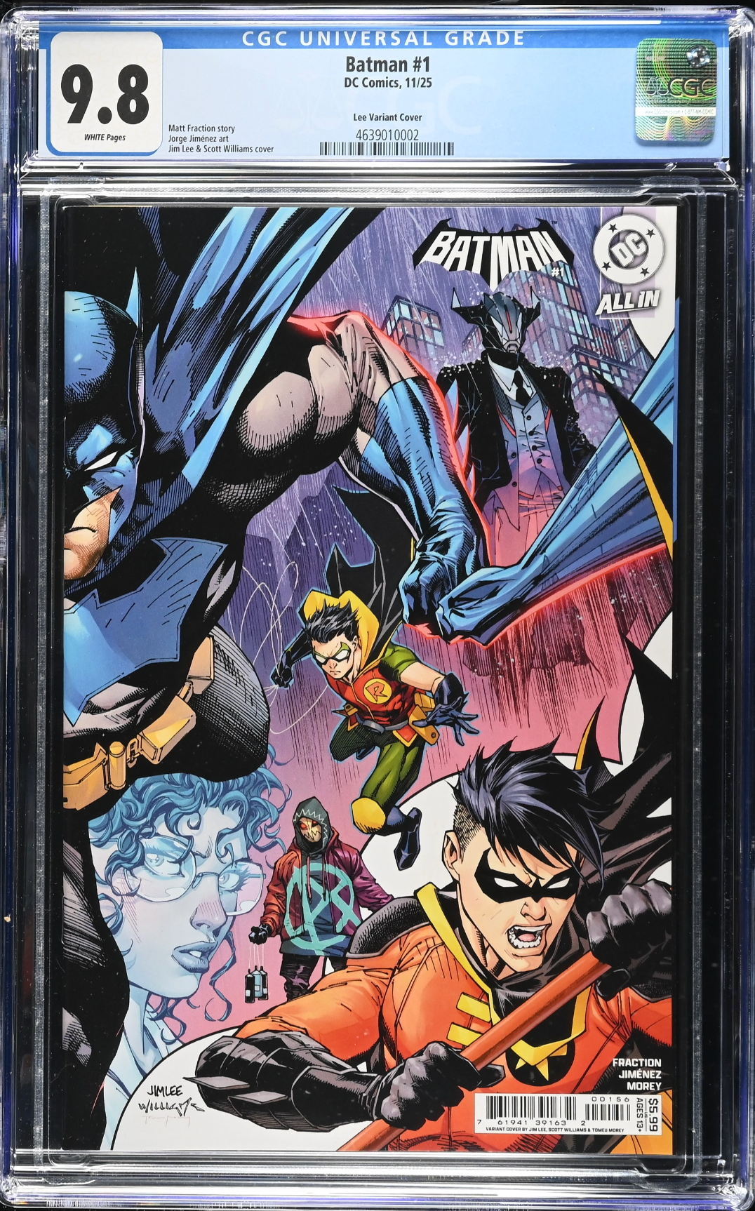 Batman #1 - Cover B - Jim Lee Variant CGC 9.8